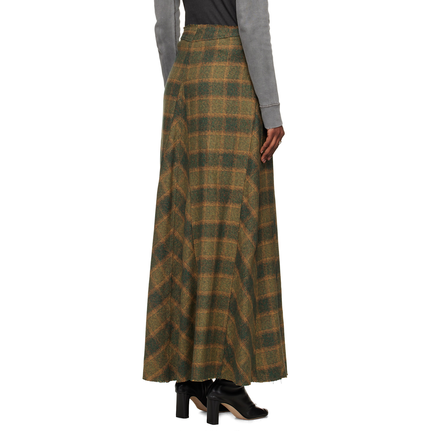  Our Legacy Green Rebel Maxi Skirt 