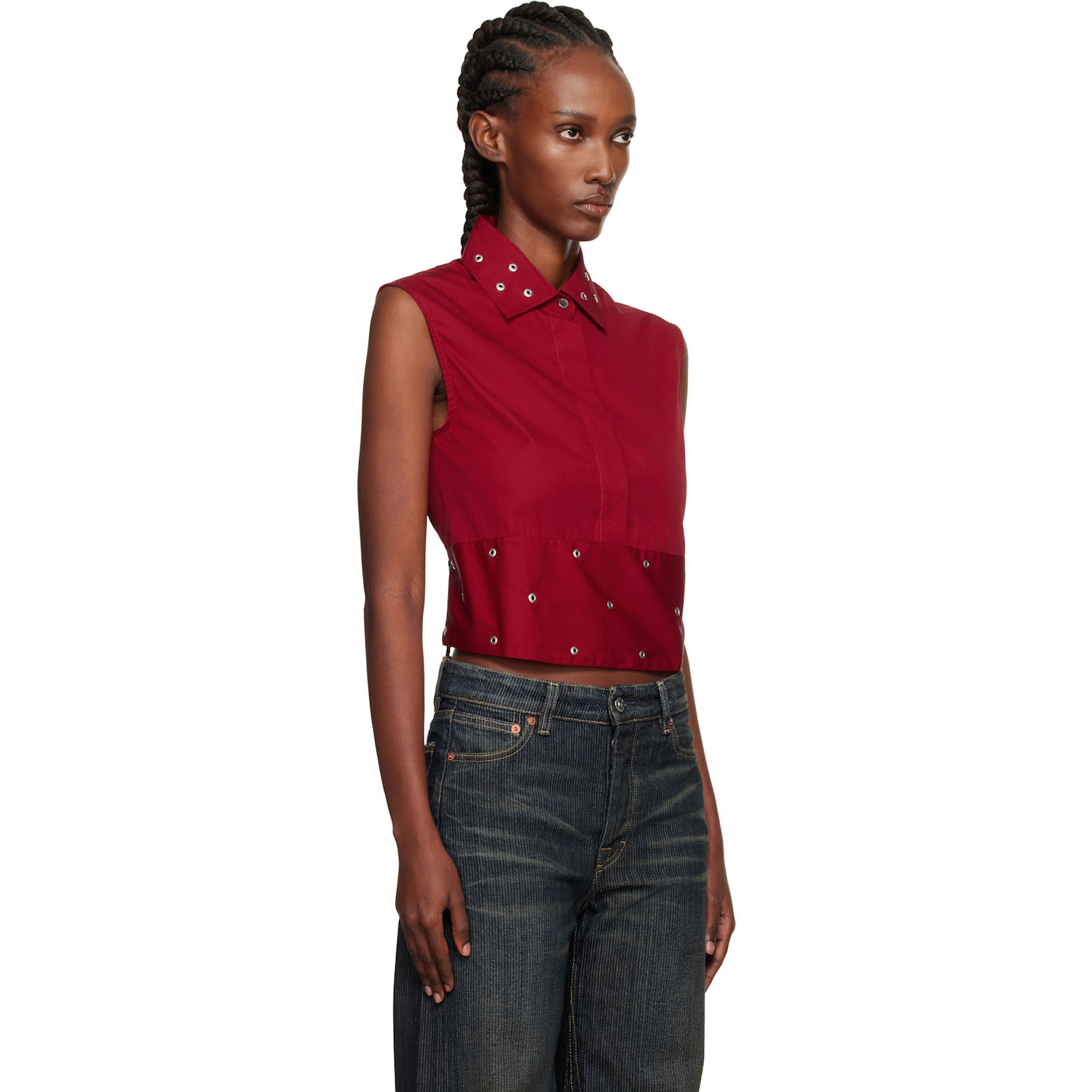  Our Legacy Red Girdle Top 