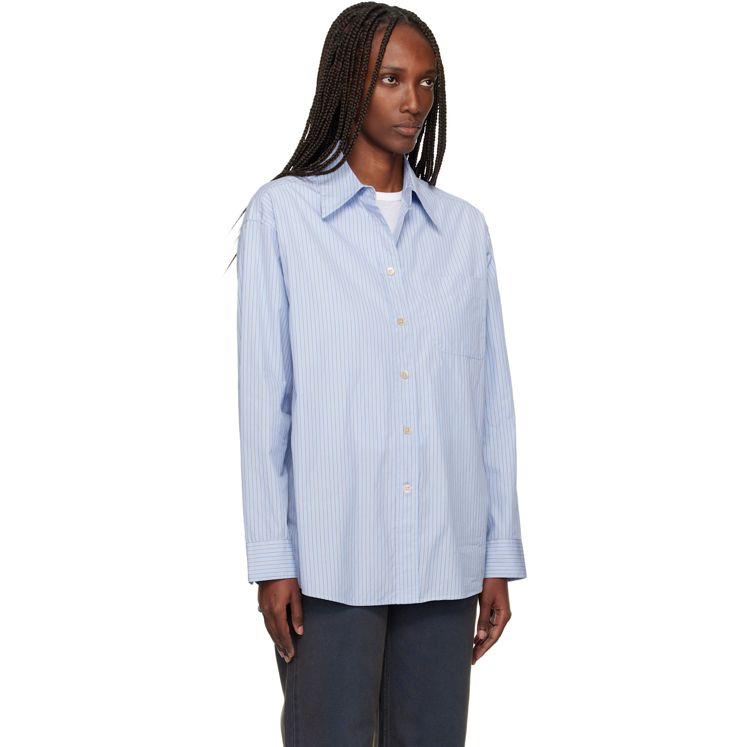  Our Legacy Blue Precious Shirt 