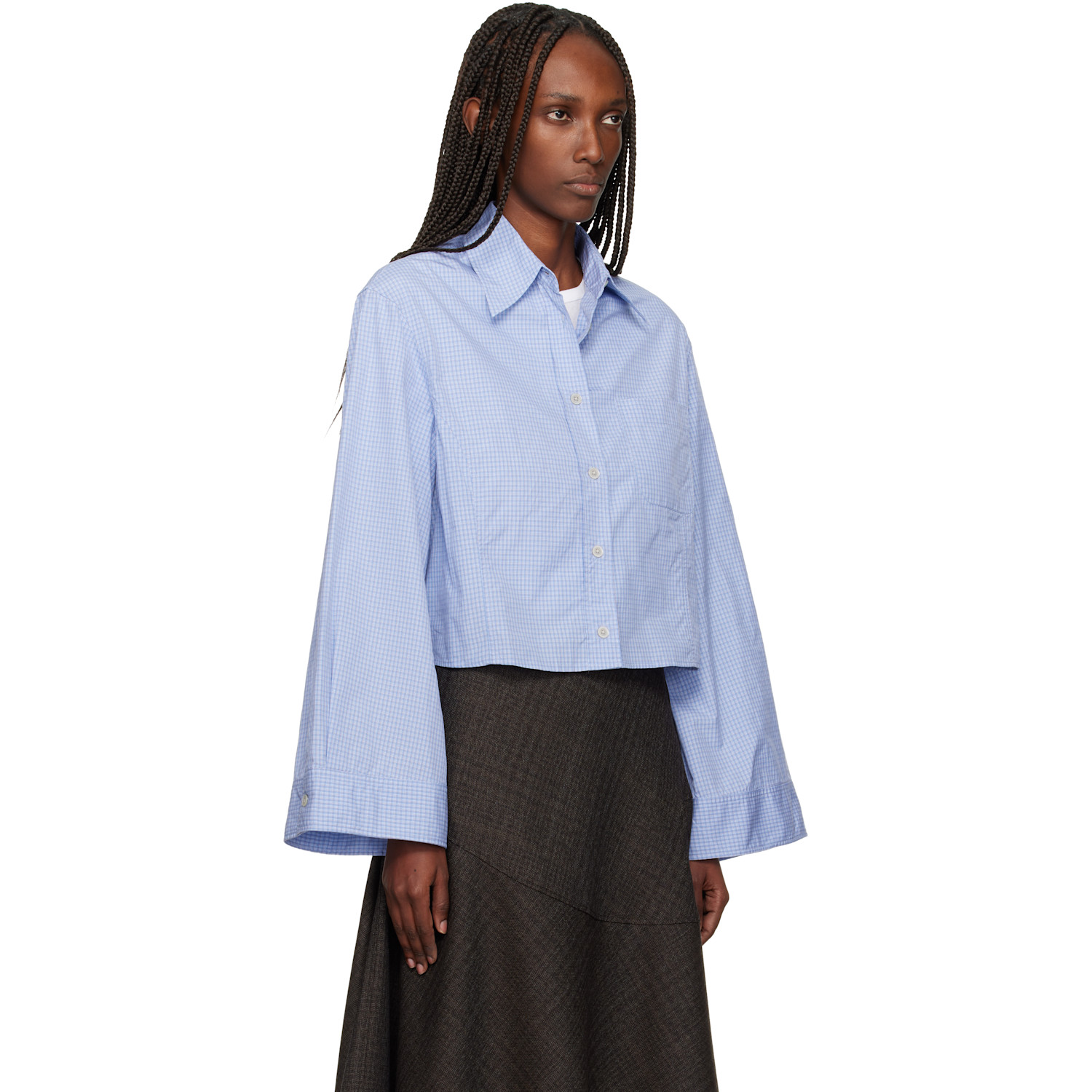  Our Legacy Blue Balloon Shirt 