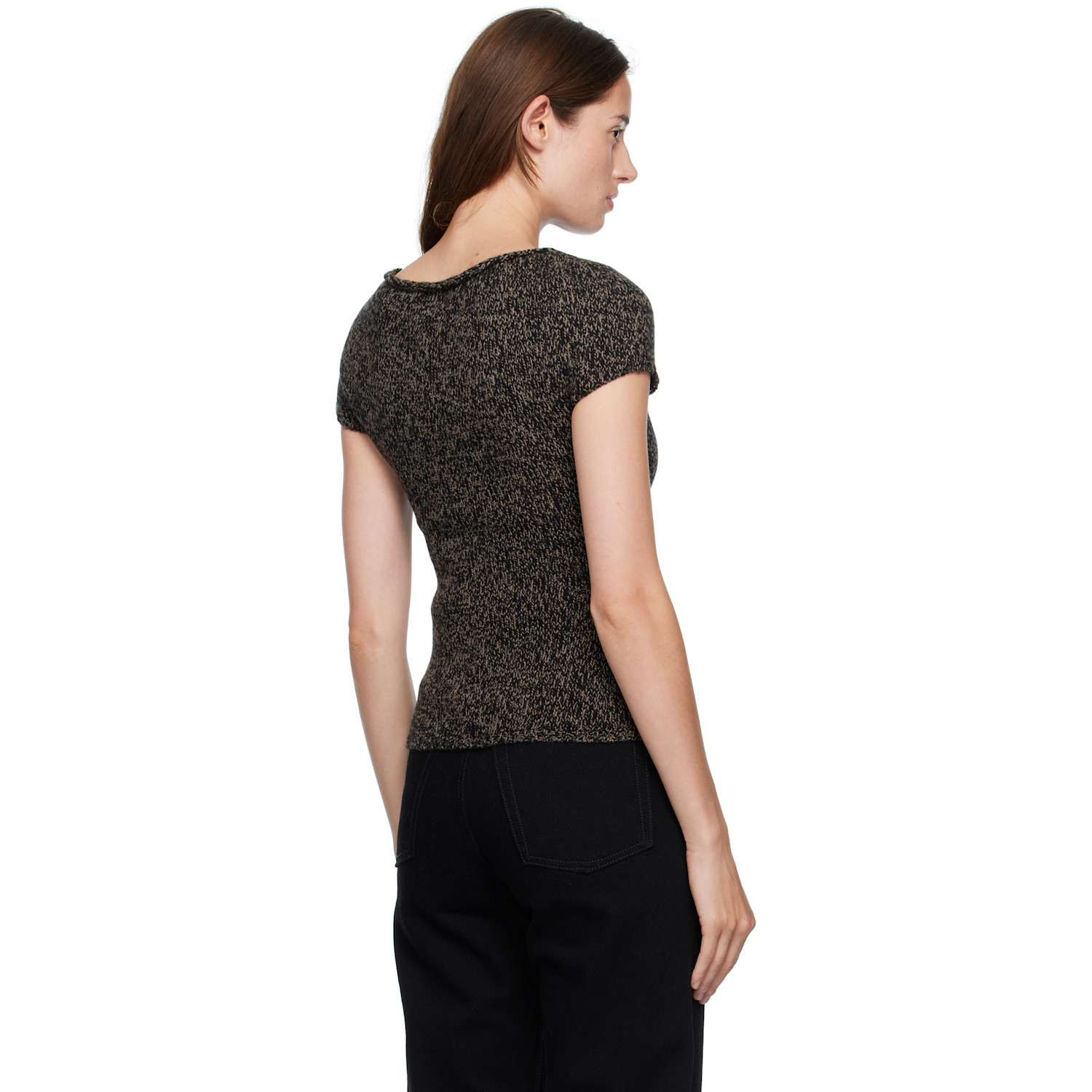  Our Legacy Brown Sculpt Top 