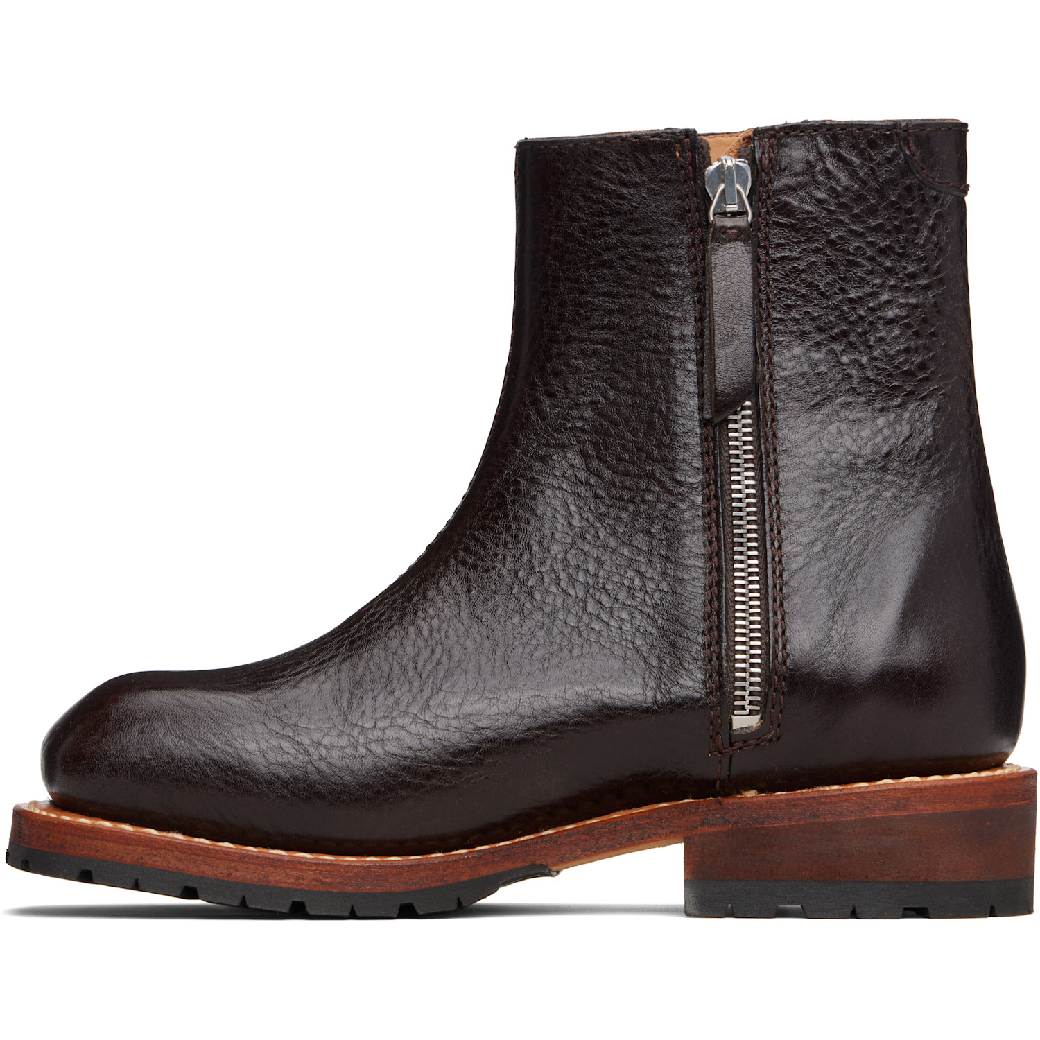  Our Legacy Brown Engine Boots 