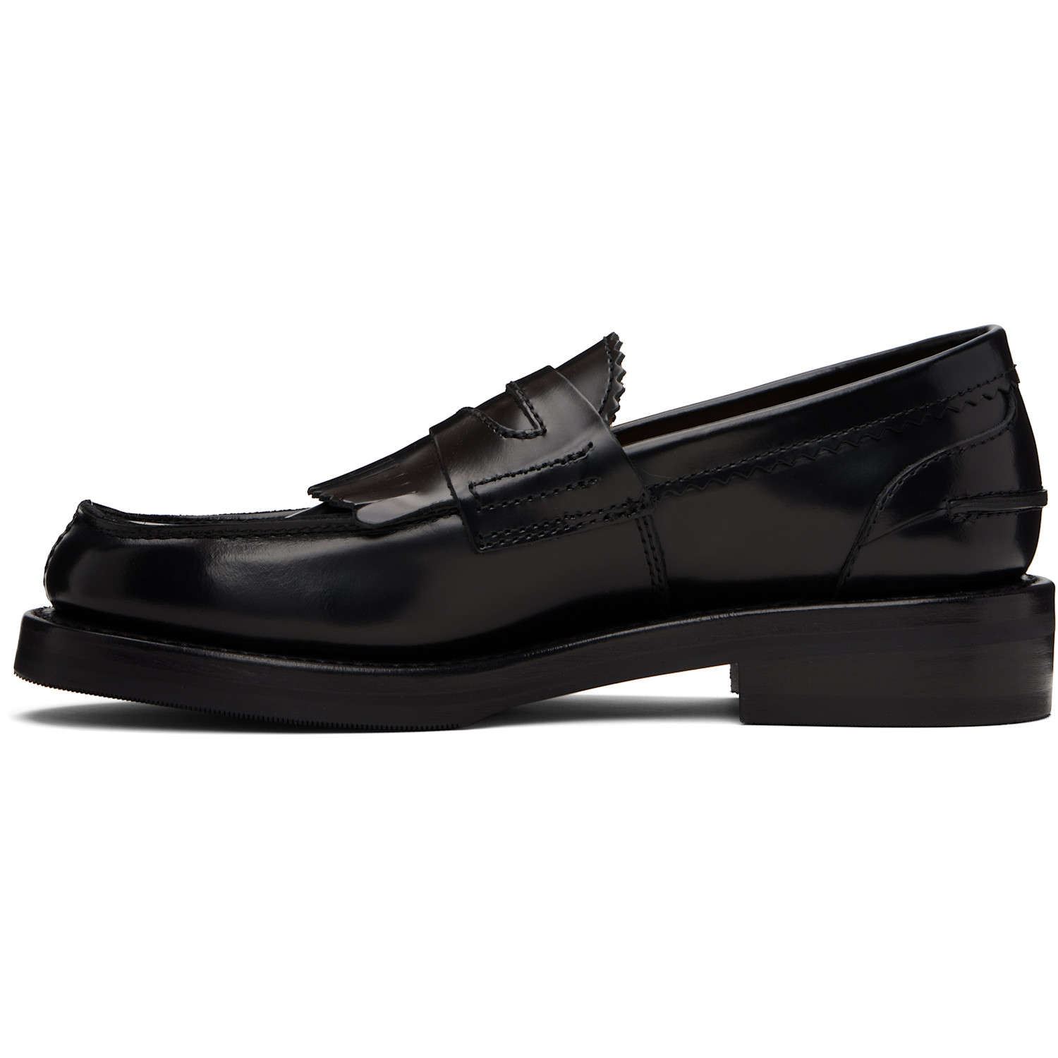  Our Legacy Black Leather Loafers 