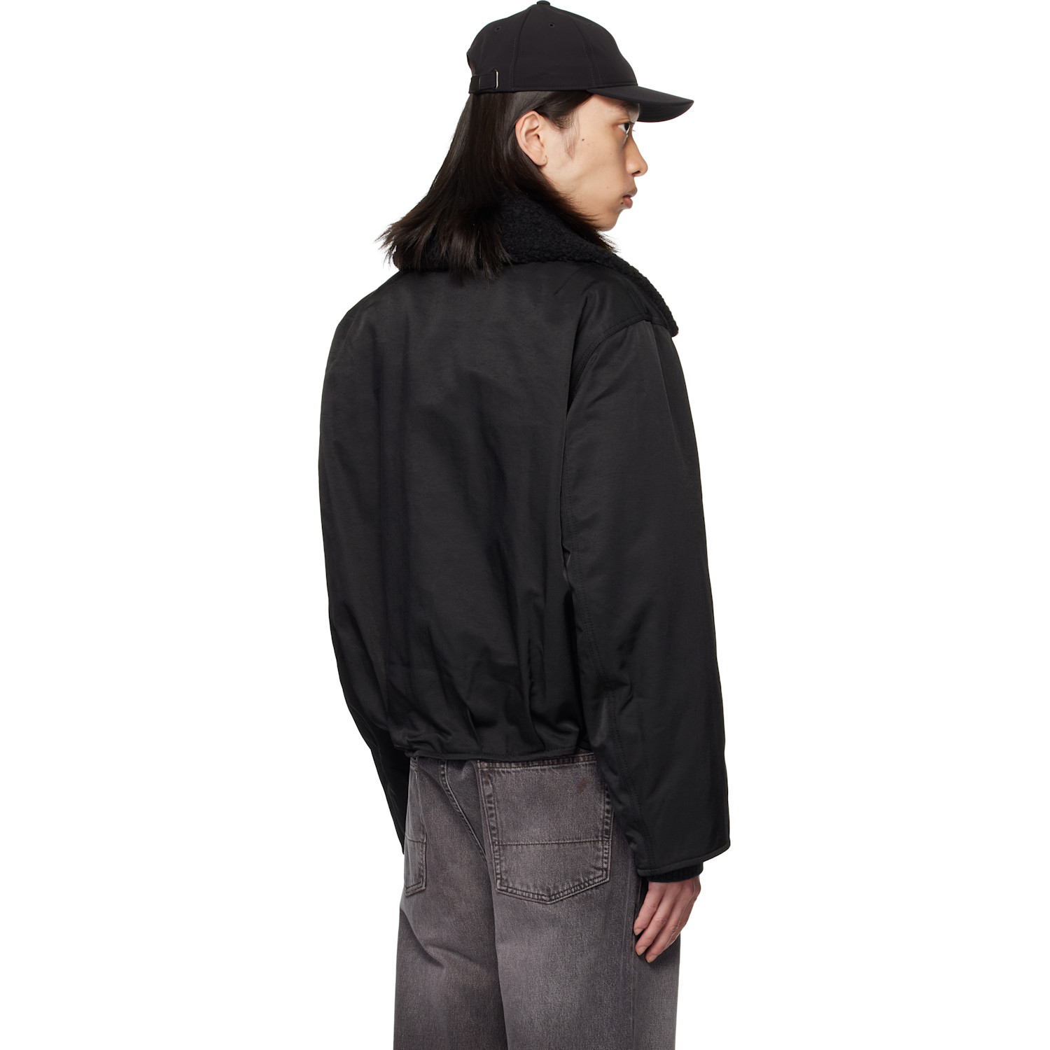  Our Legacy Black Ace Bomber Jacket 