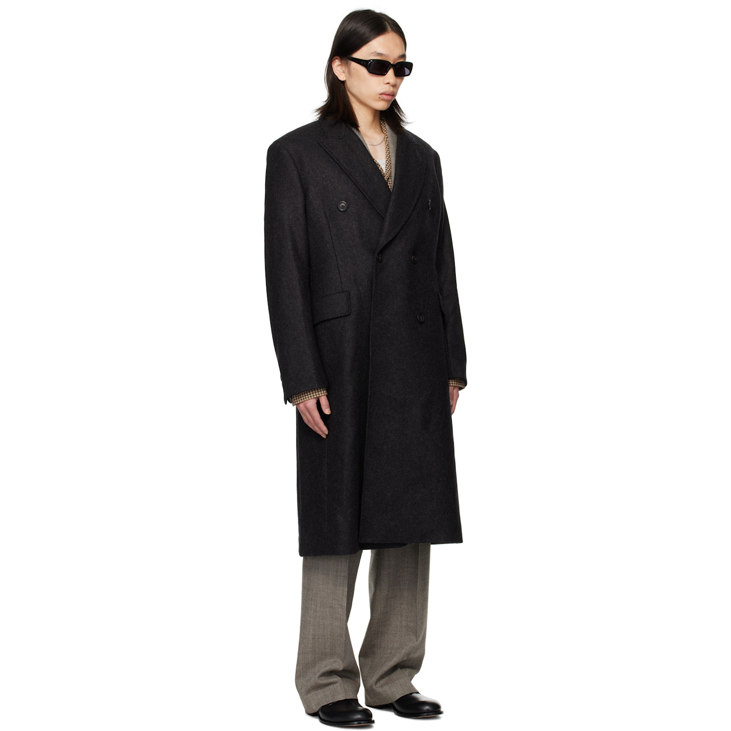  Our Legacy Gray Whale Coat 