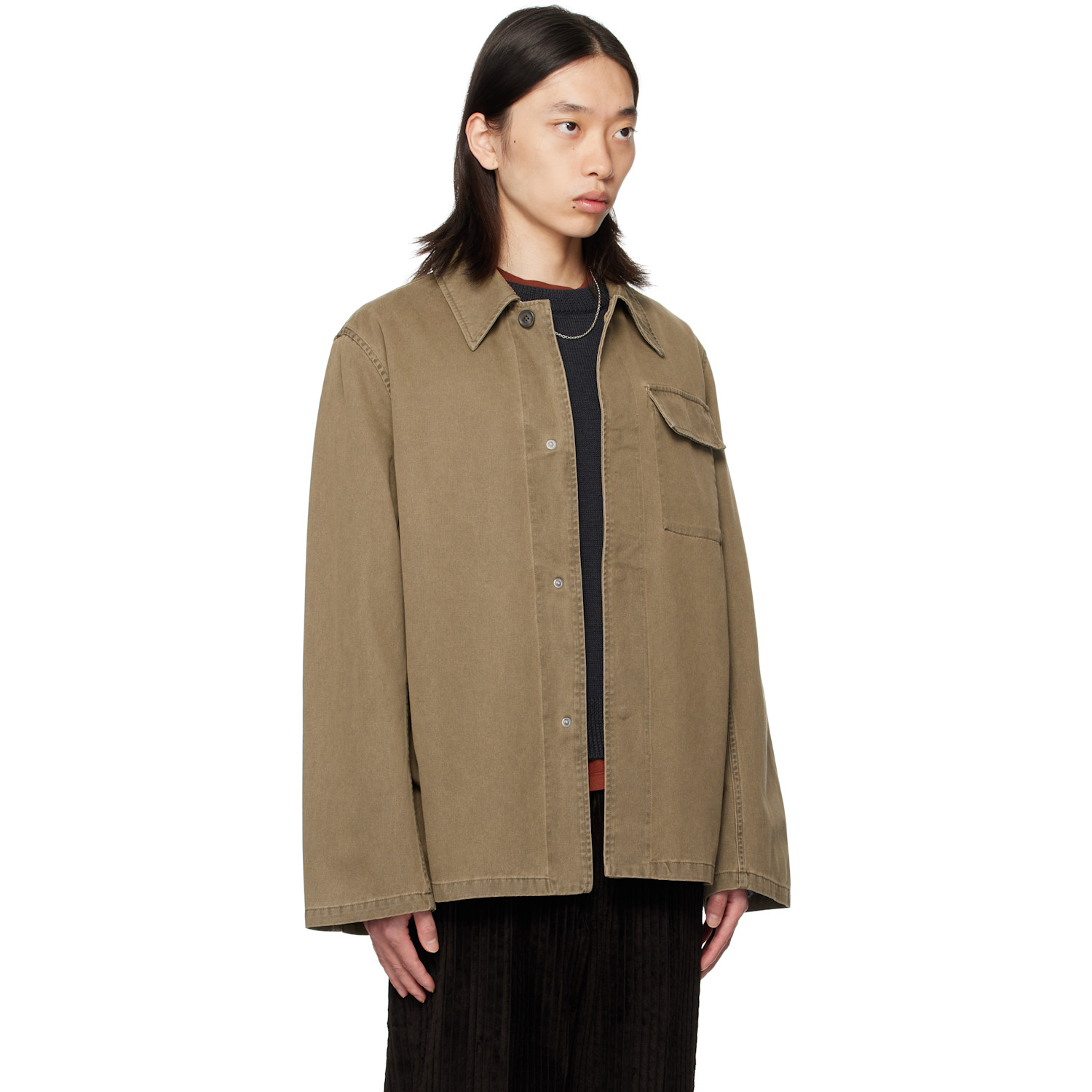  Our Legacy Gray Dutch Work Jacket 