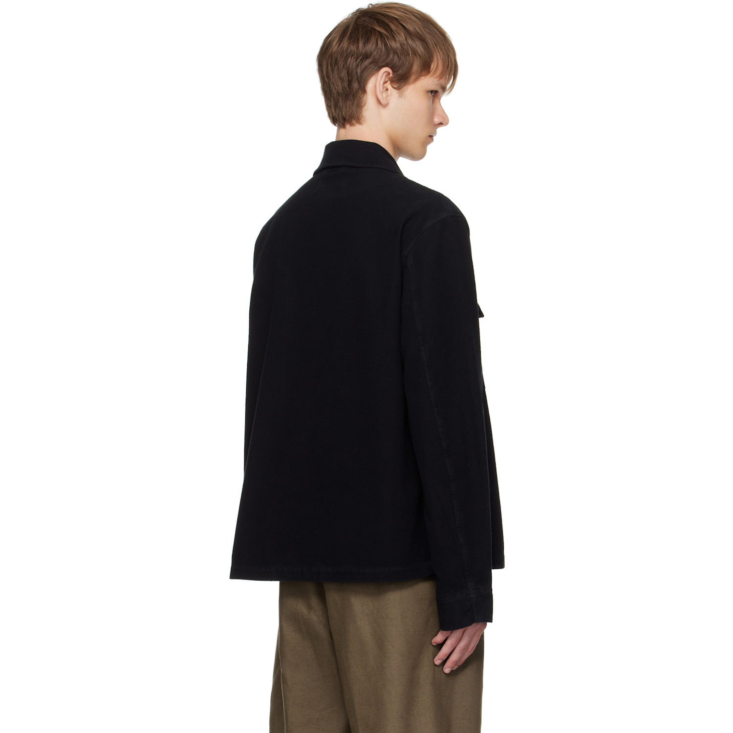  Our Legacy Black Evening Coach Jacket 
