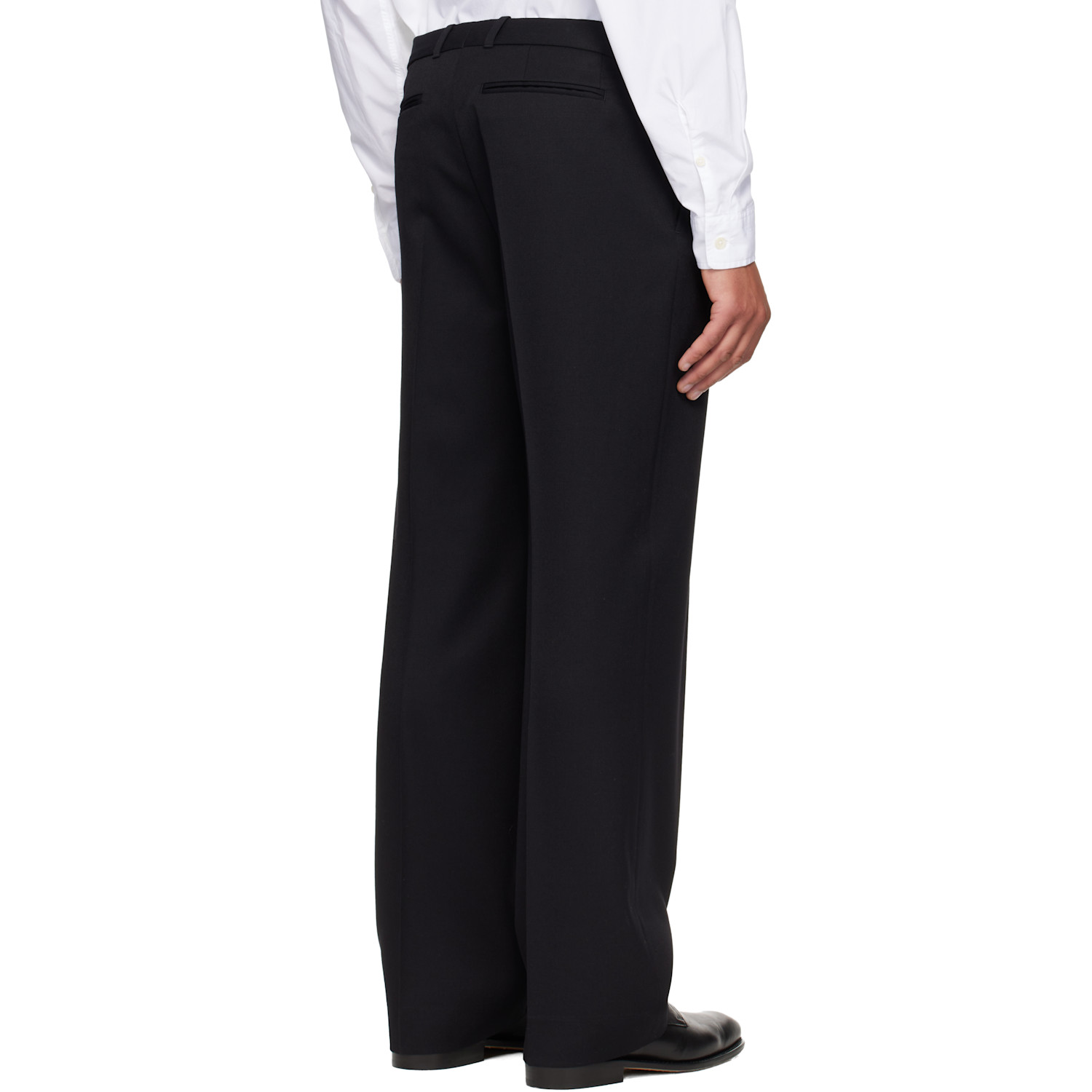  Our Legacy Black Slack Trousers 