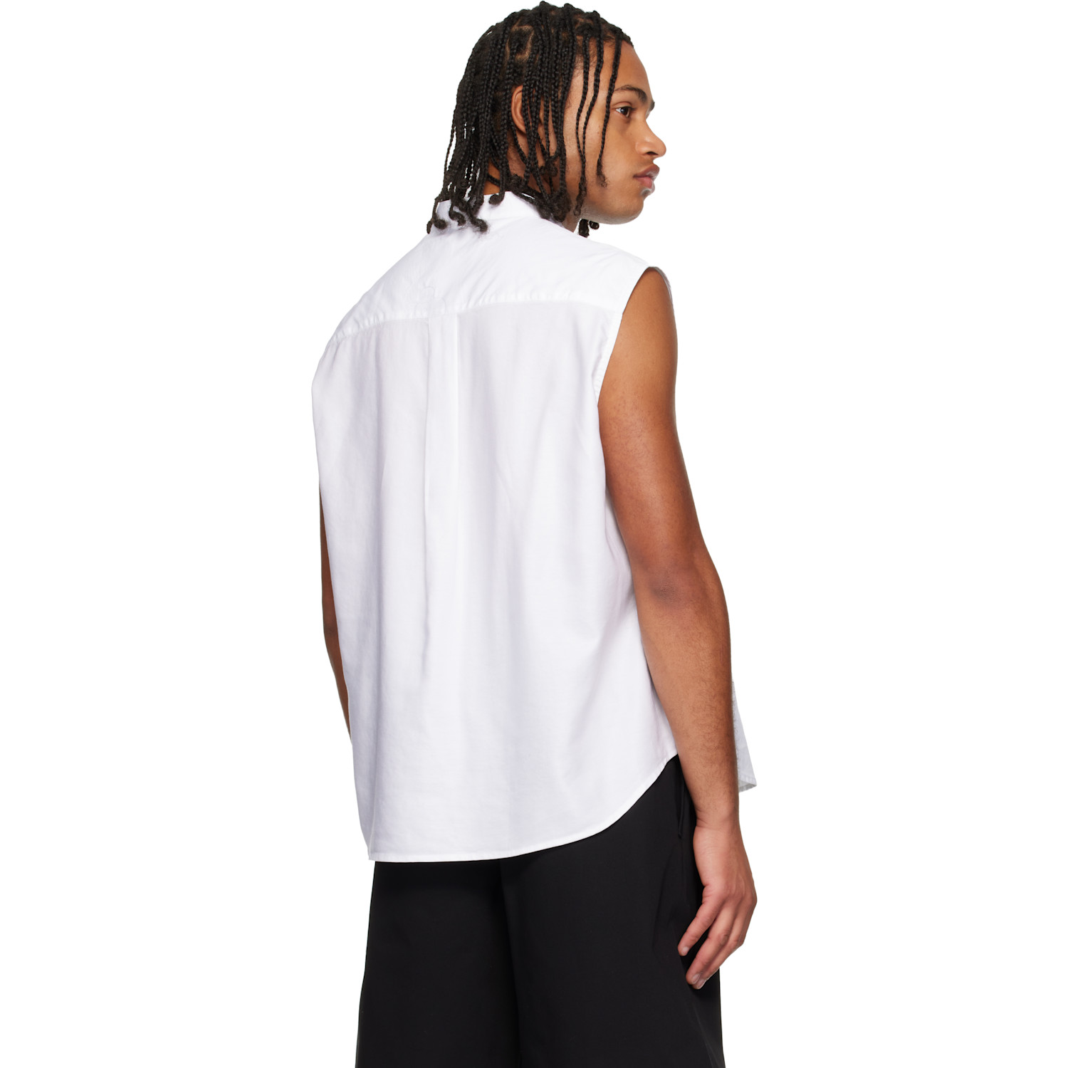  Our Legacy White Wing Sleeveless Shirt 