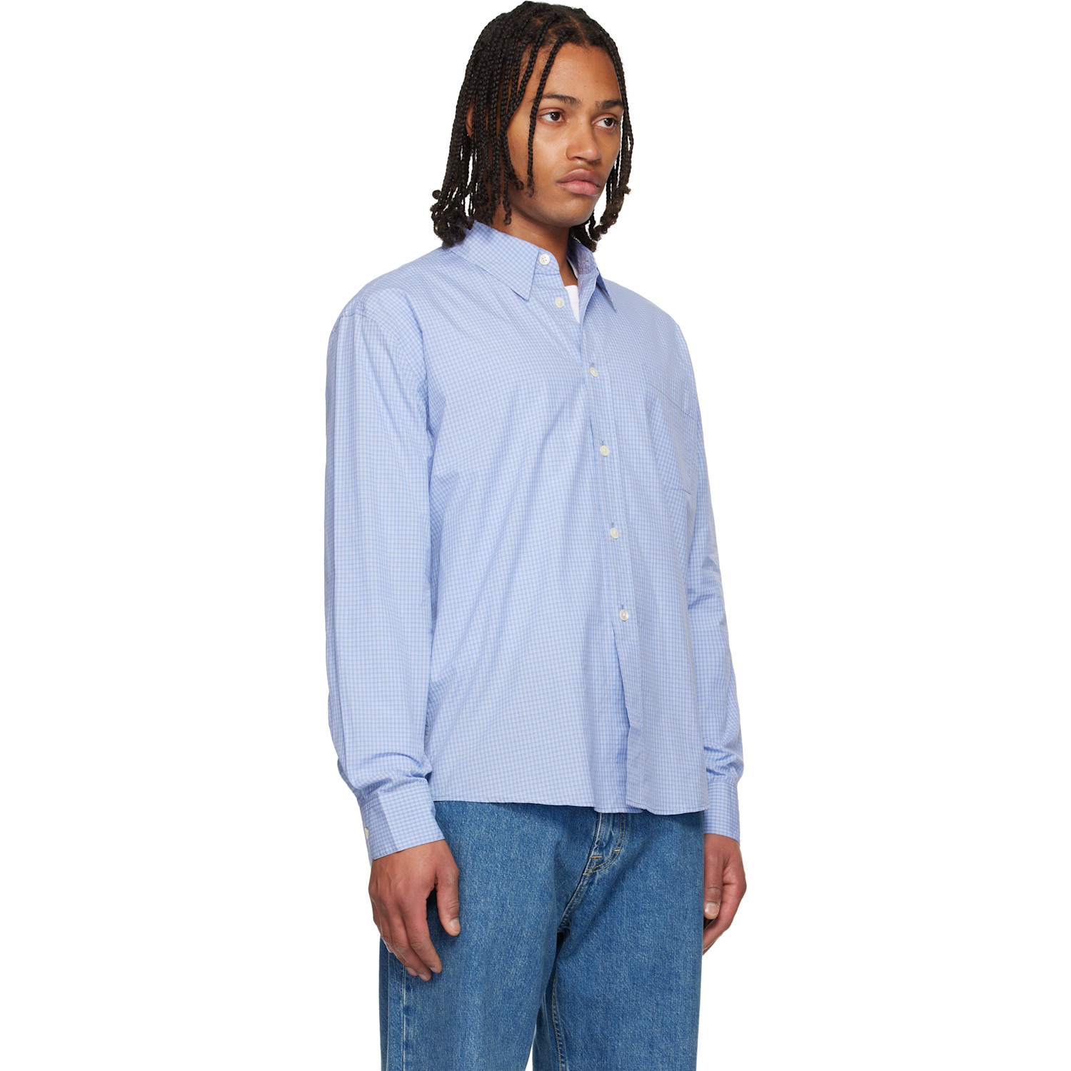  Our Legacy Blue Beyond Bd Shirt 