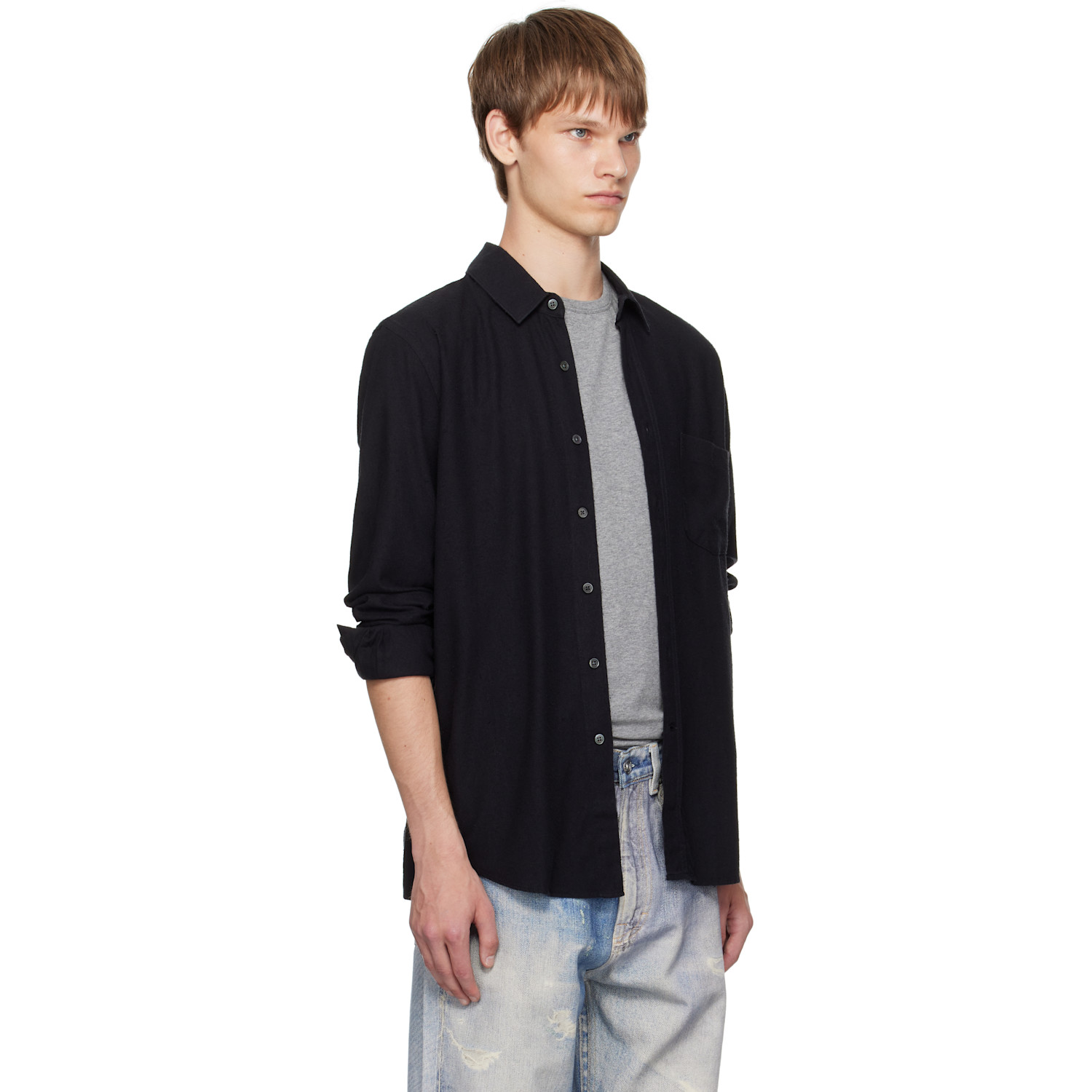 Our Legacy Black Classic Shirt 