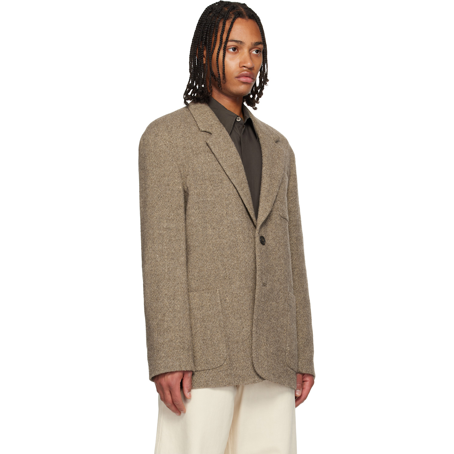  Our Legacy Brown Embrace Blazer 