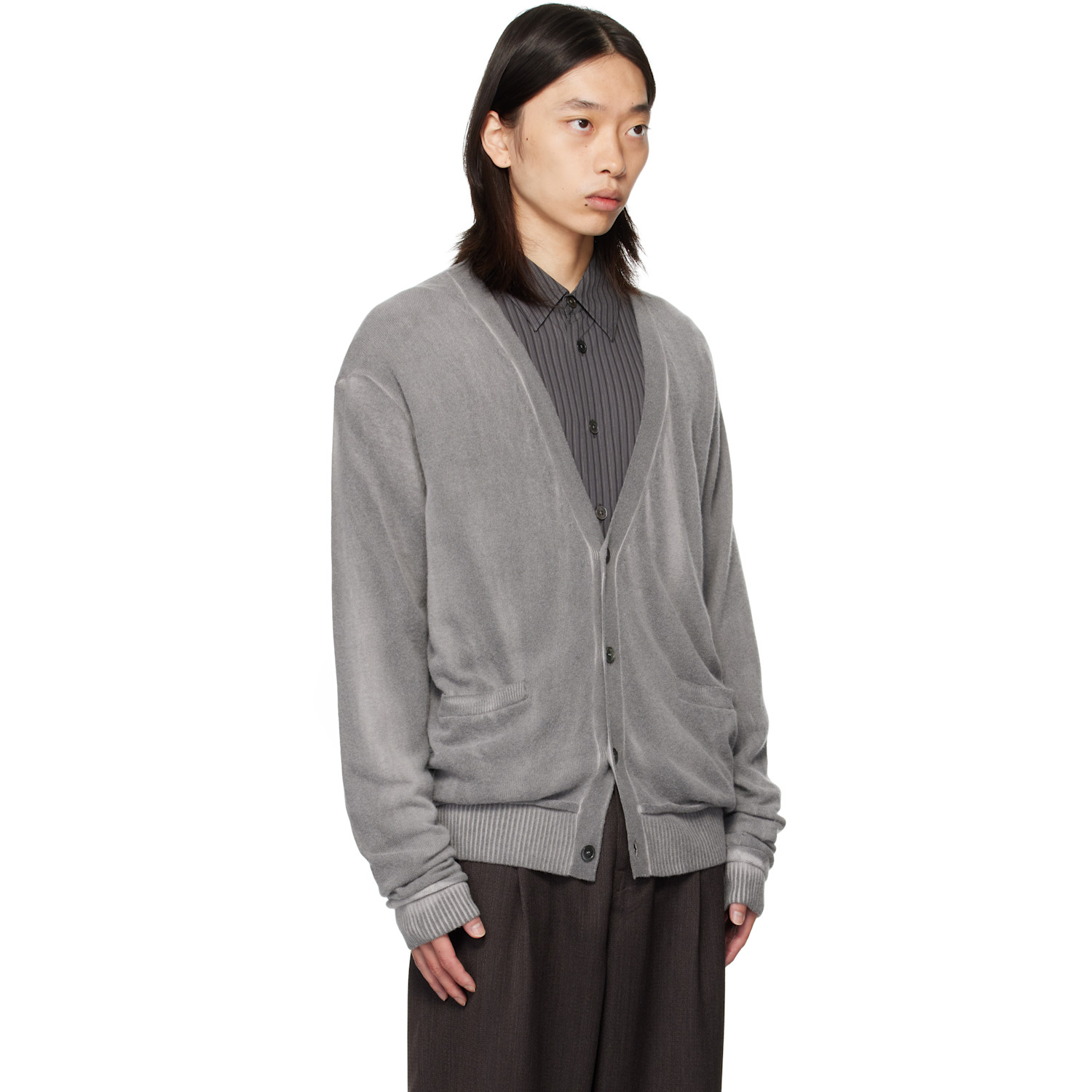  Our Legacy Gray Parallel Cardigan 