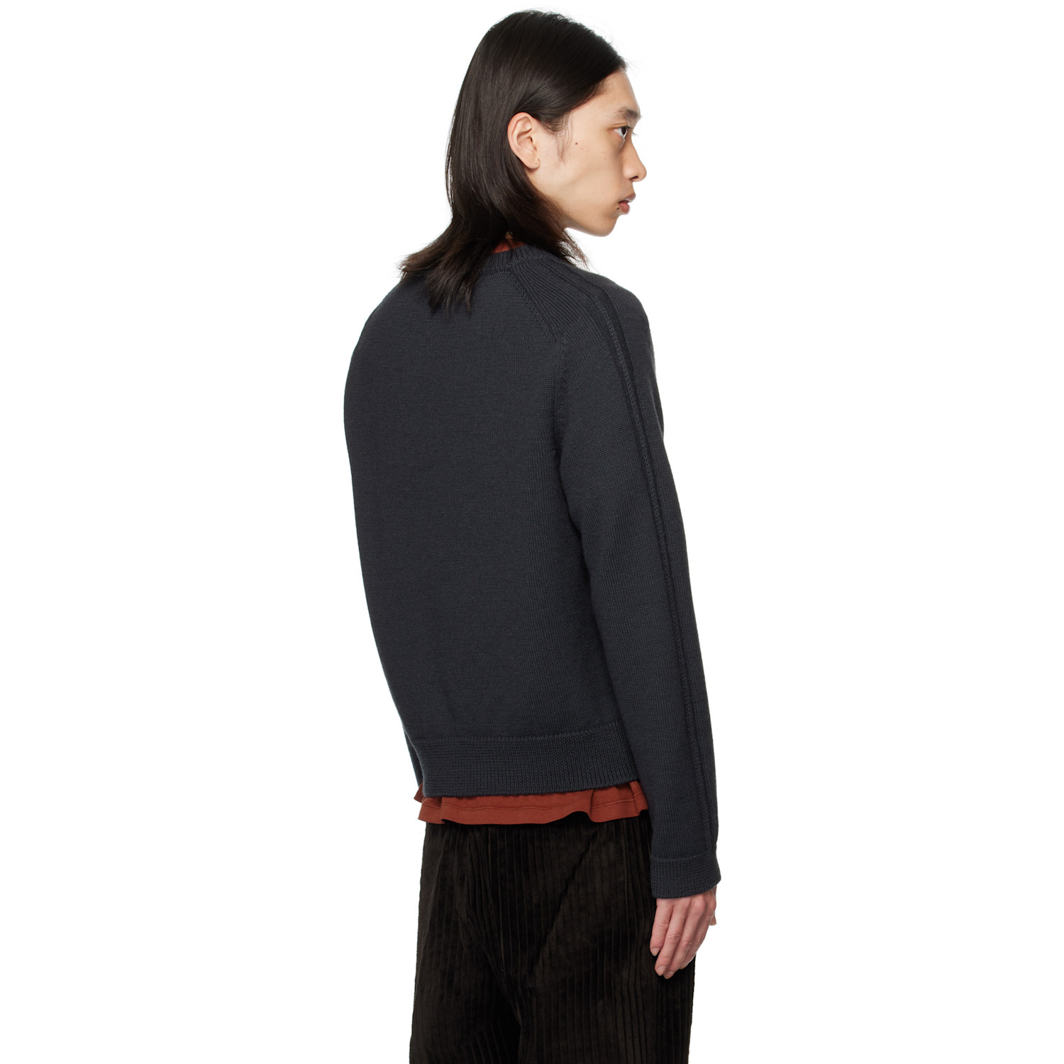  Our Legacy Black True Roundneck Sweater 