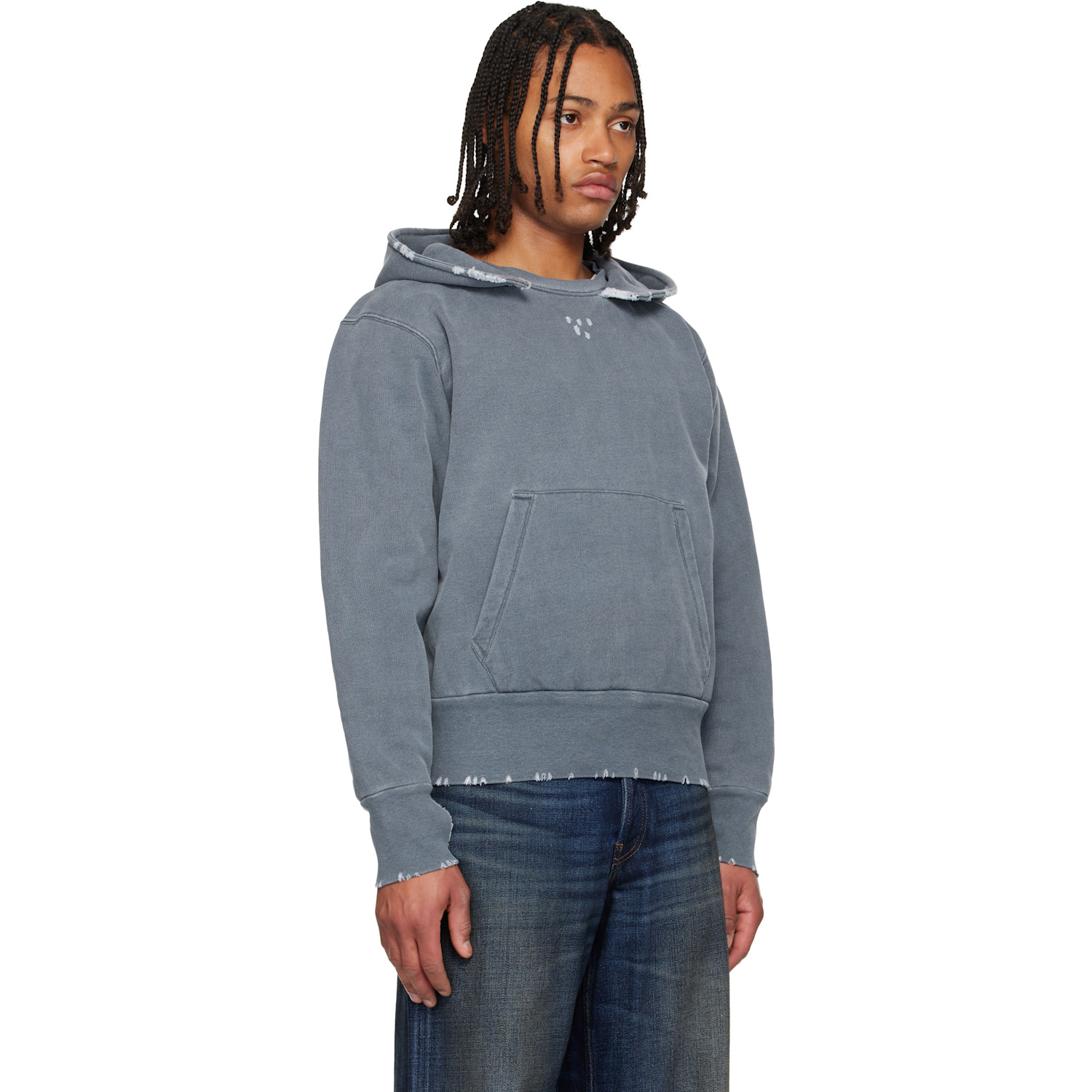  Our Legacy Blue Relic Hoodie 
