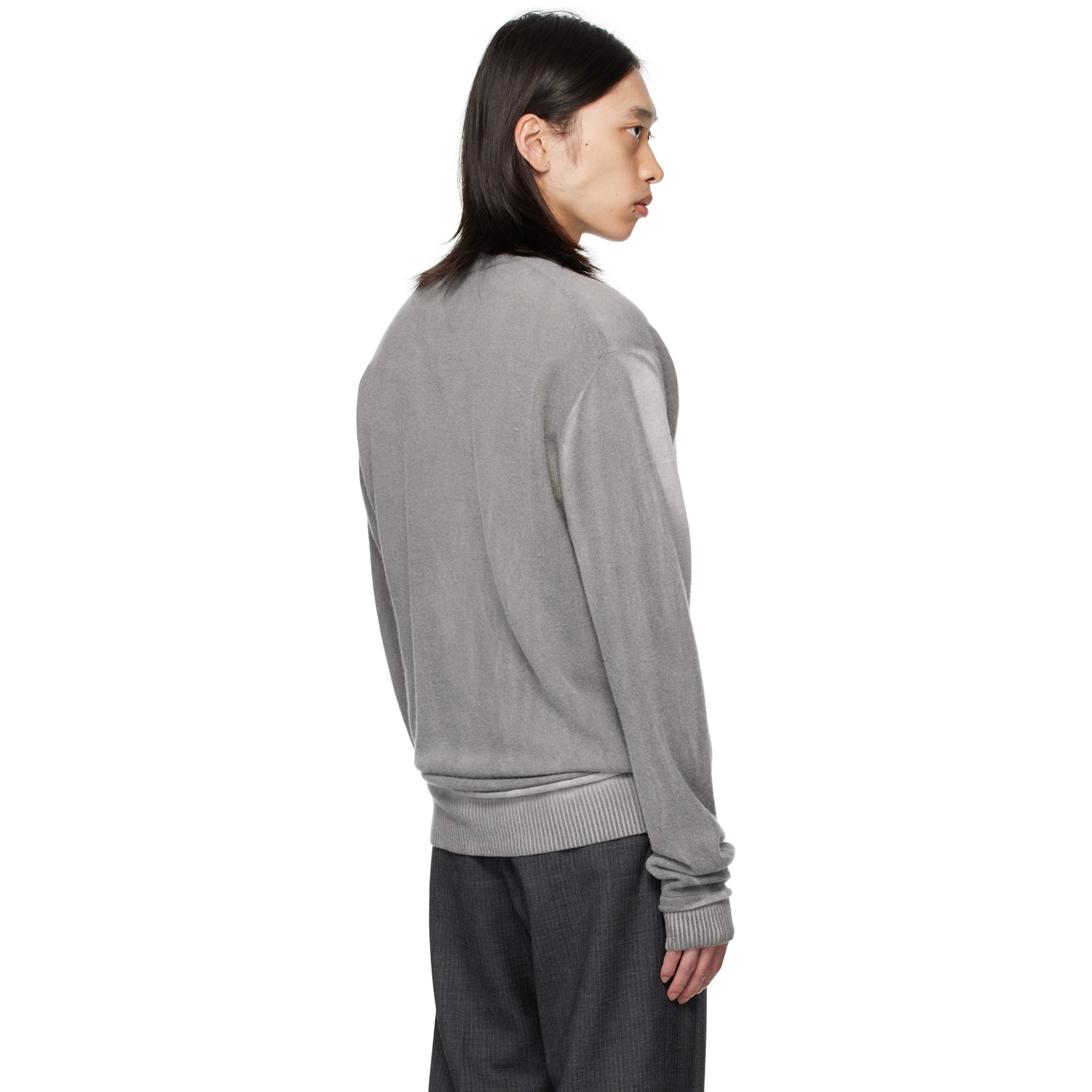  Our Legacy Gray Parallel Sweater 