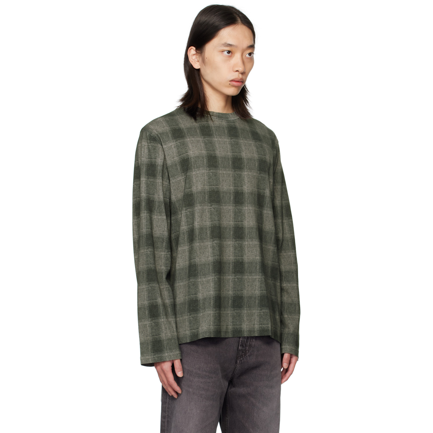  Our Legacy Gray Box Longsleeve T-shirt 