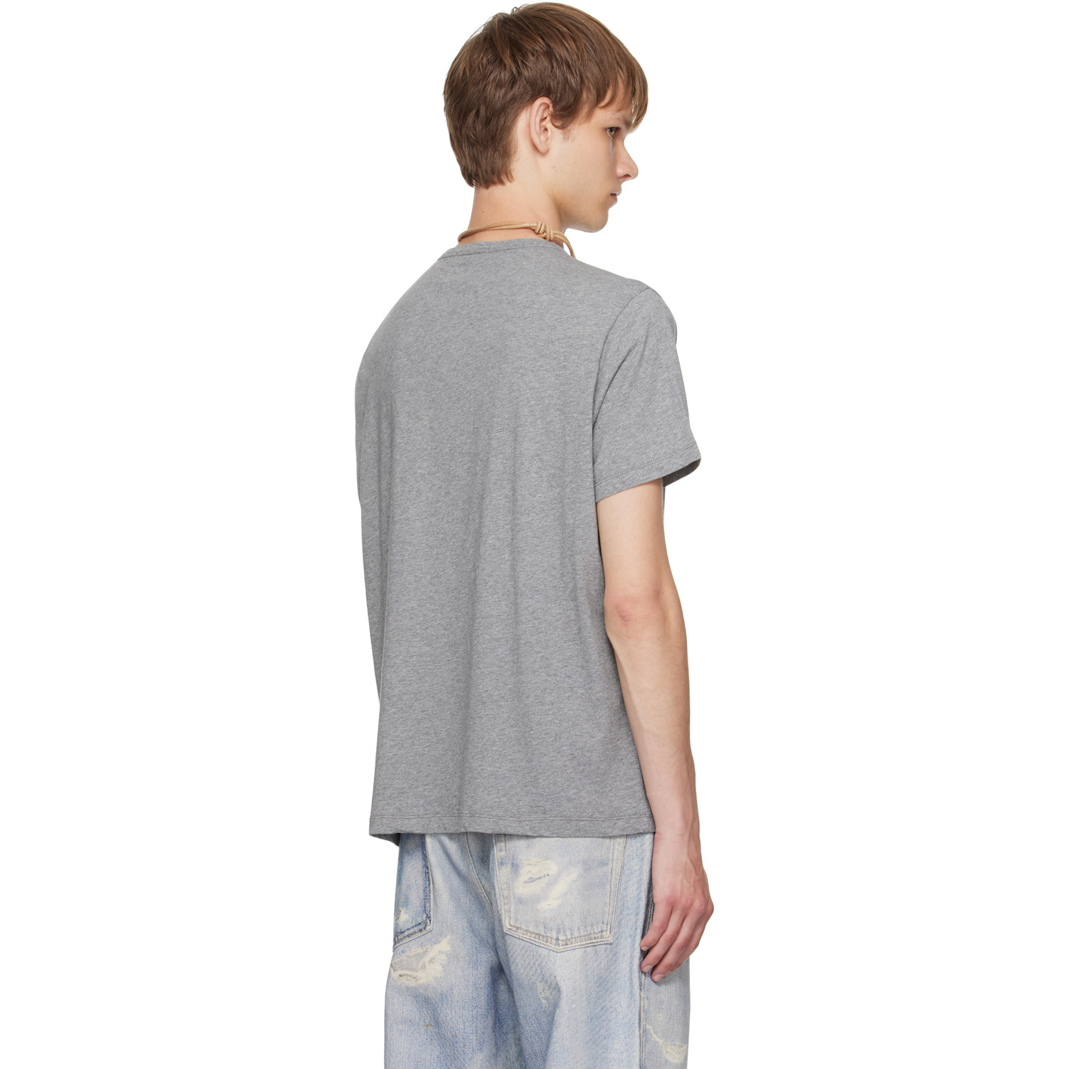  Our Legacy Gray New Box T-shirt 
