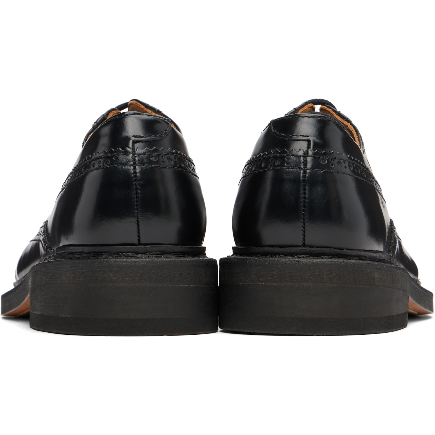  Our Legacy Black Brogue Parade Derbys 