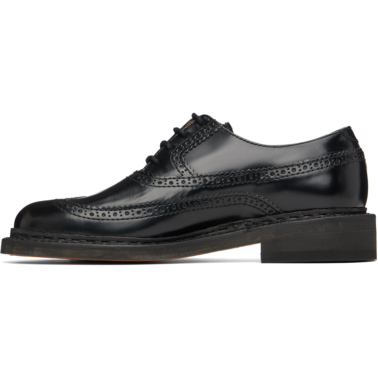  Our Legacy Black Brogue Parade Derbys 