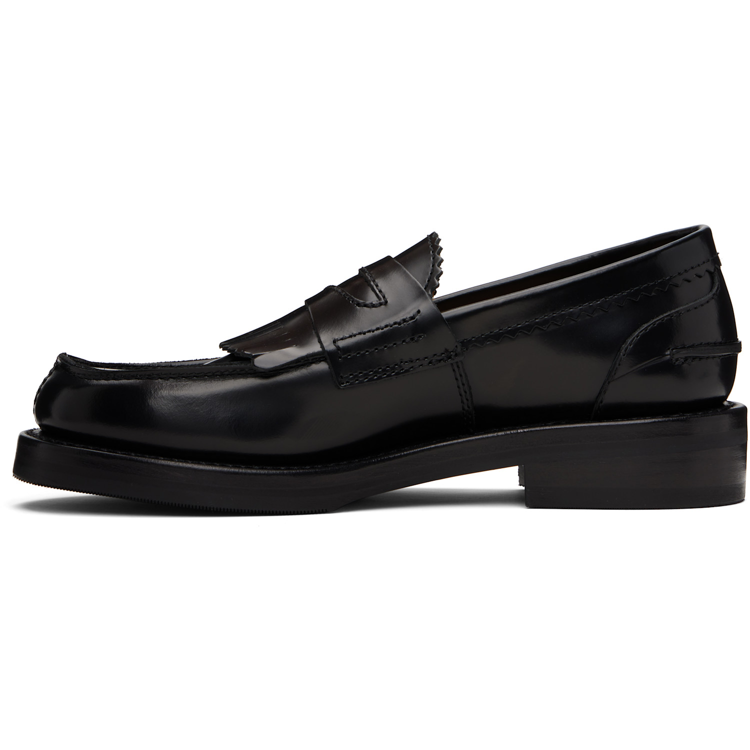  Our Legacy Black Leather Loafers 