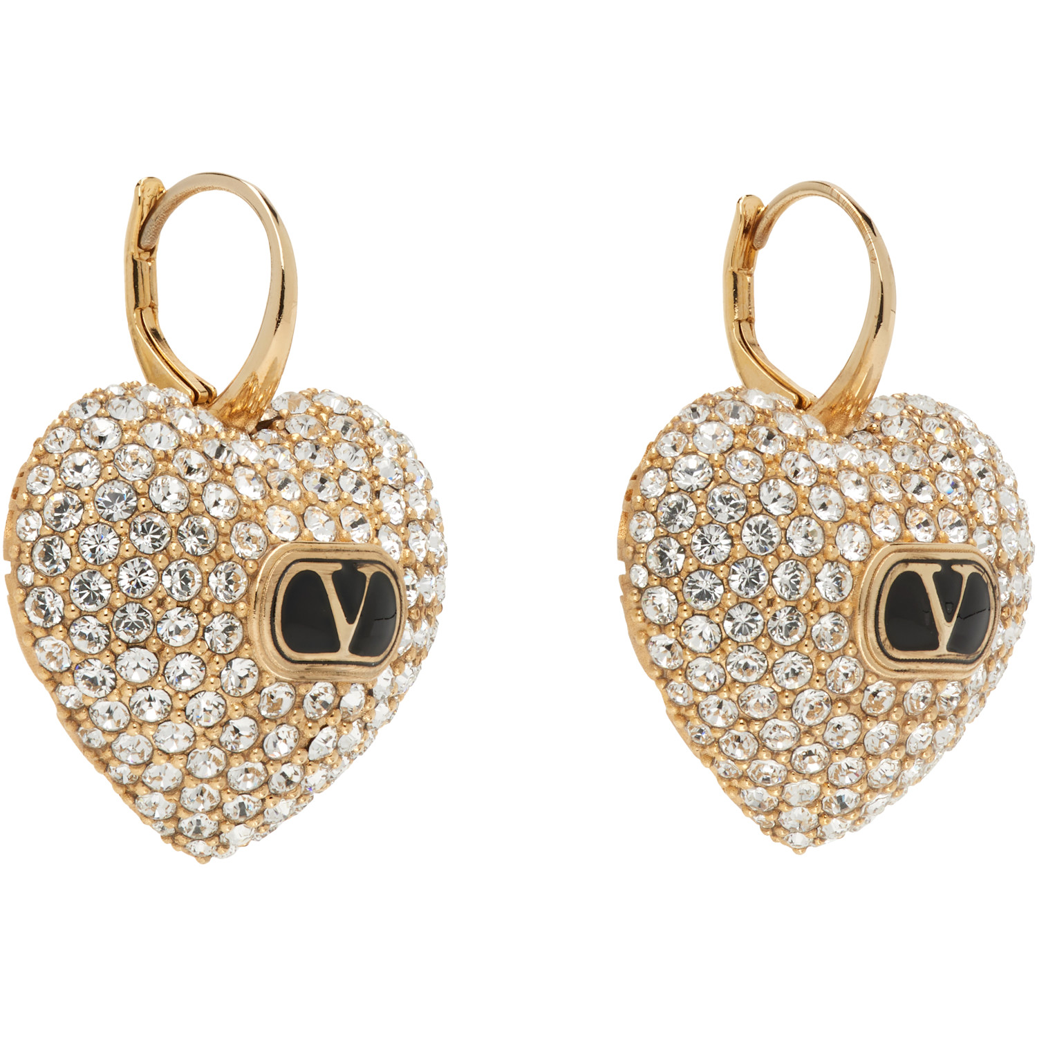  Valentino Garavani Coeur Royal Earrings 