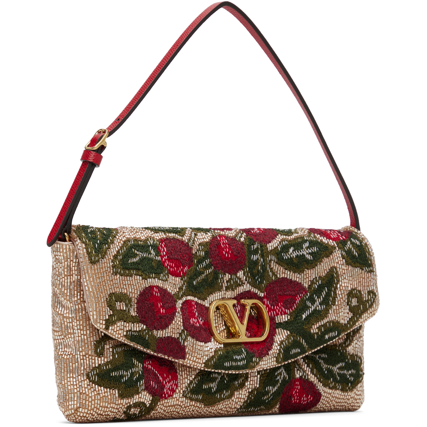  Valentino Garavani Multicolor Vain Clutch 
