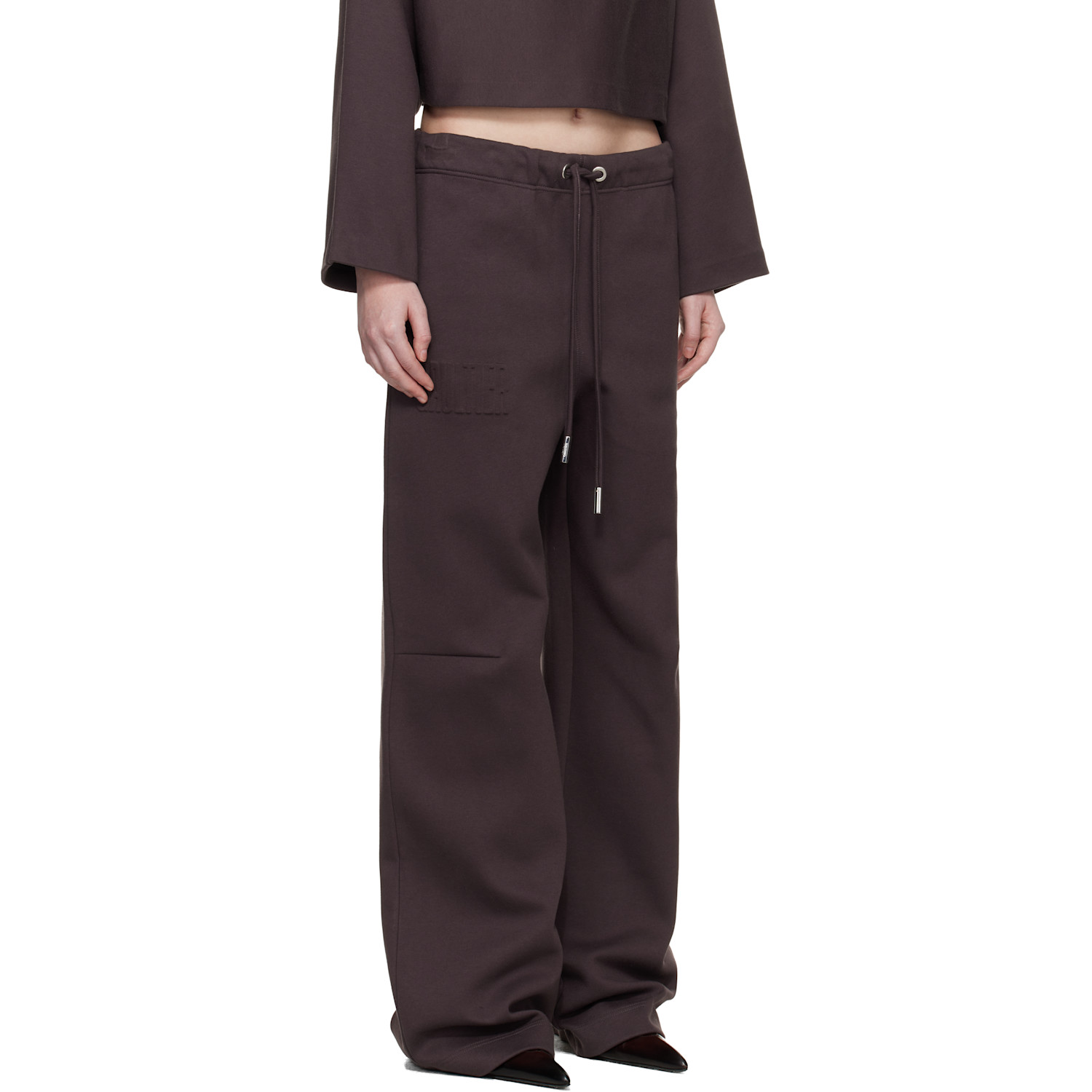  Jean Paul Gaultier Brown 'the Embossed Gaultier' Lounge Pants 