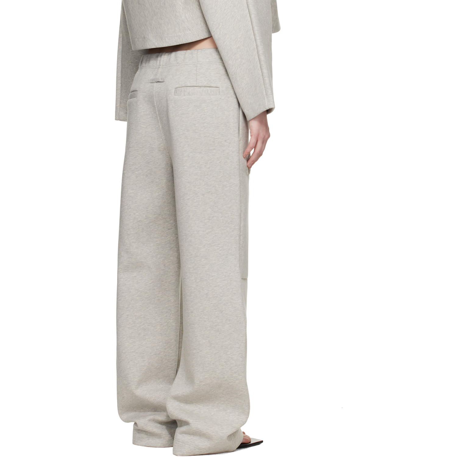  Jean Paul Gaultier Gray 'the Embossed Gaultier' Lounge Pants 