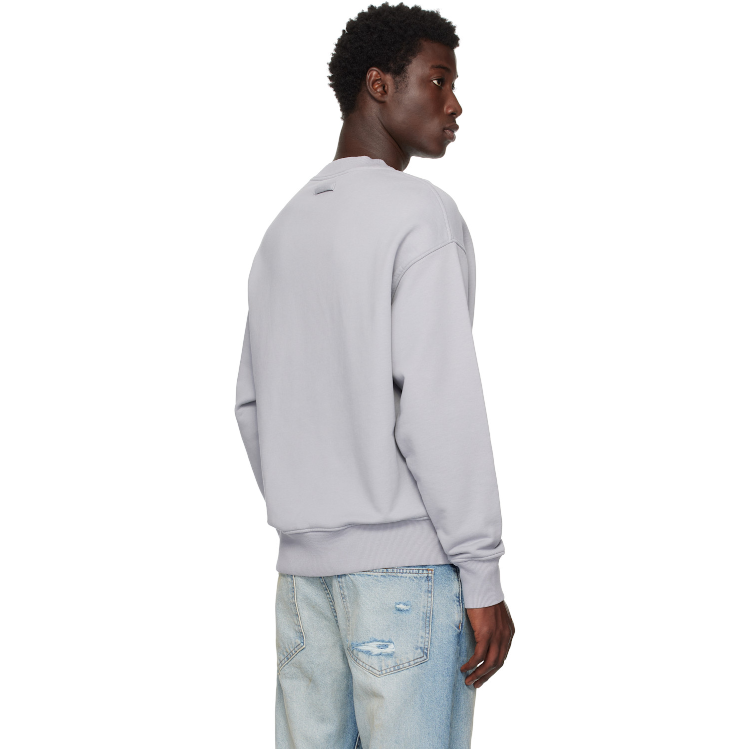  Jean Paul Gaultier Gray Printed Water Sweatshirt 