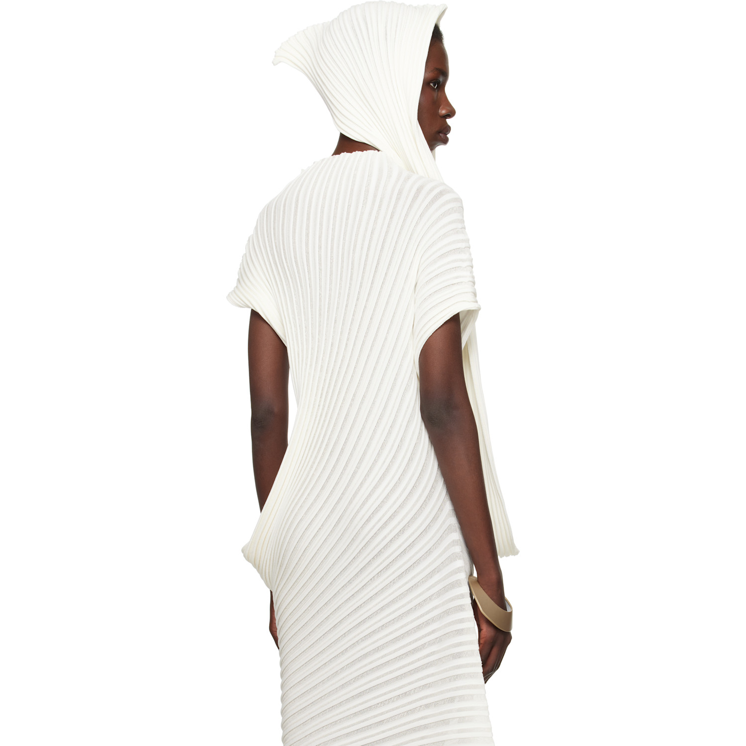  Issey Miyake Ssense Exclusive Bridal Capsule Stream Scarf 