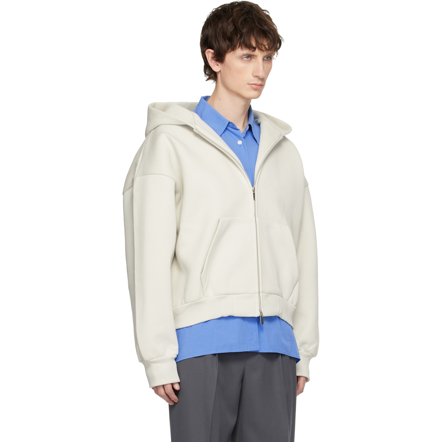  Seventh Off-white V2 Zipped Hoodie 