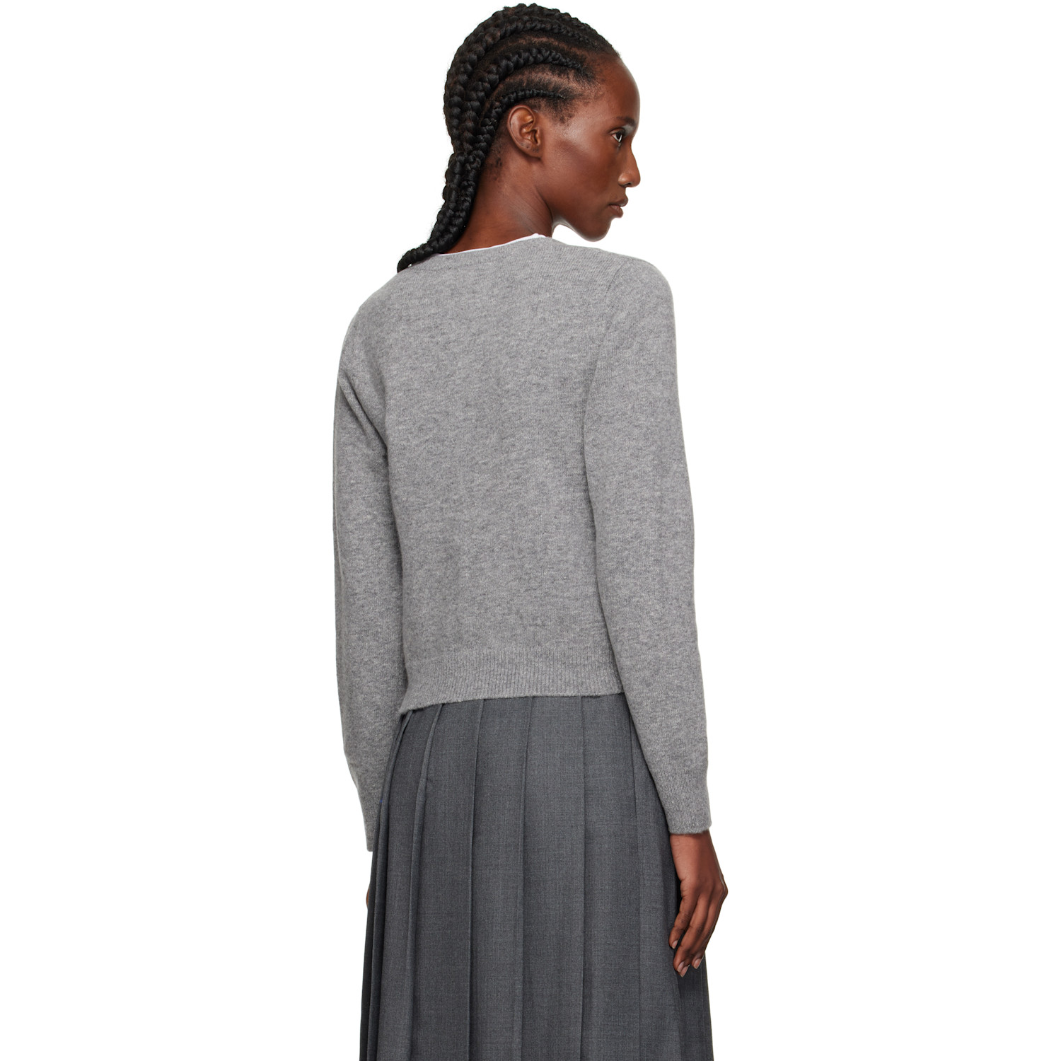  Nothing Written Gray Diene Round Cardigan 