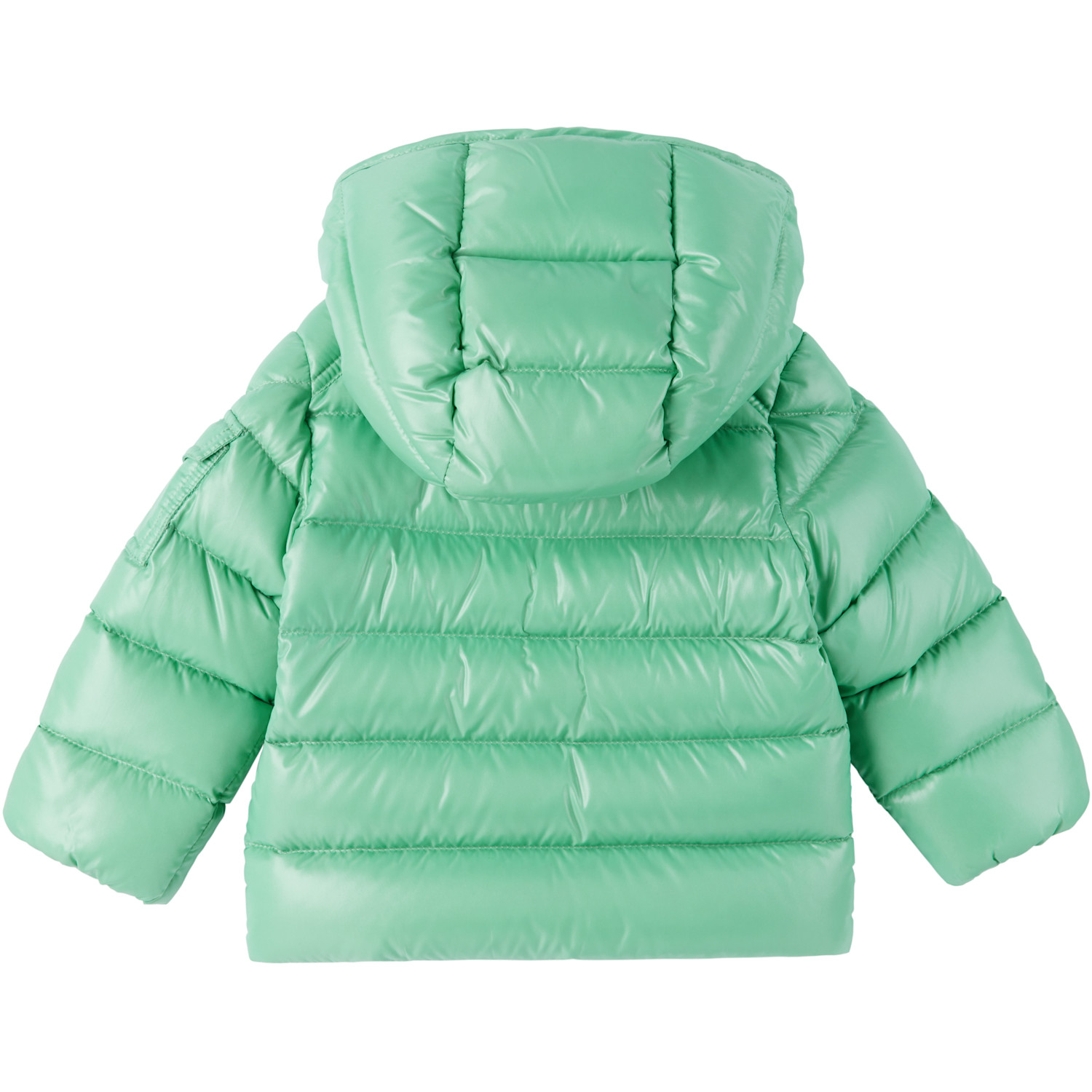  Moncler Enfant Baby Green Maya Hooded Down Jacket 