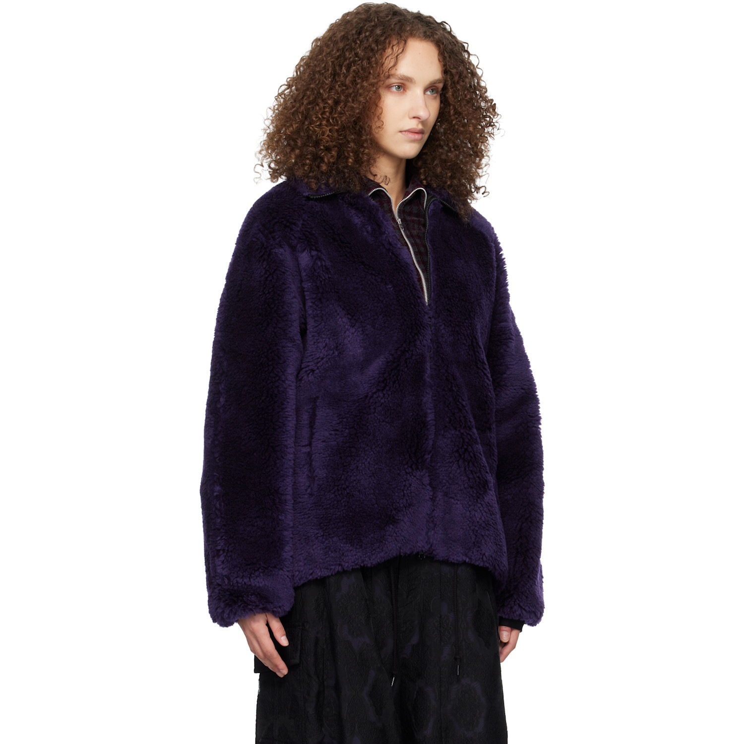  Needles Purple Fleece Jacket 