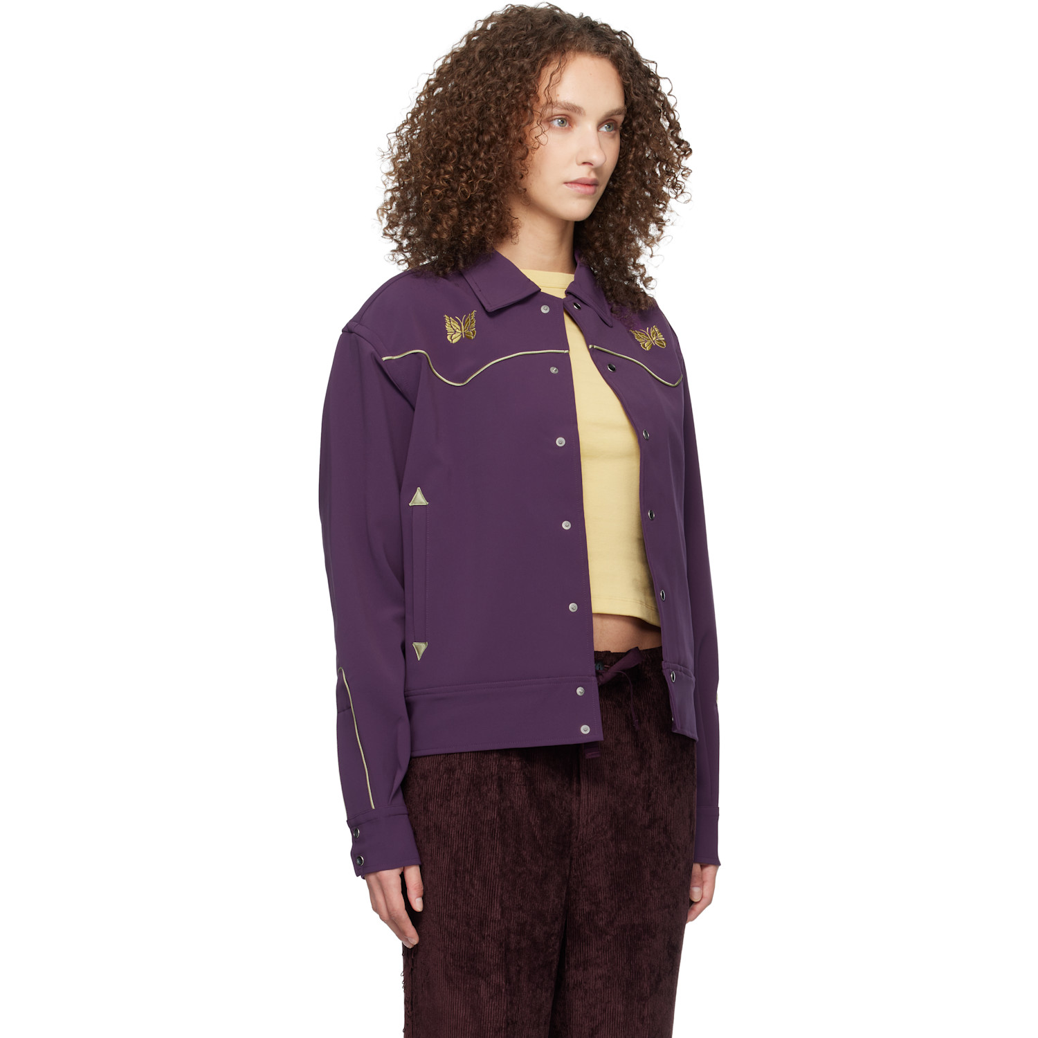  Needles Purple Piping Cowboy Jacket 