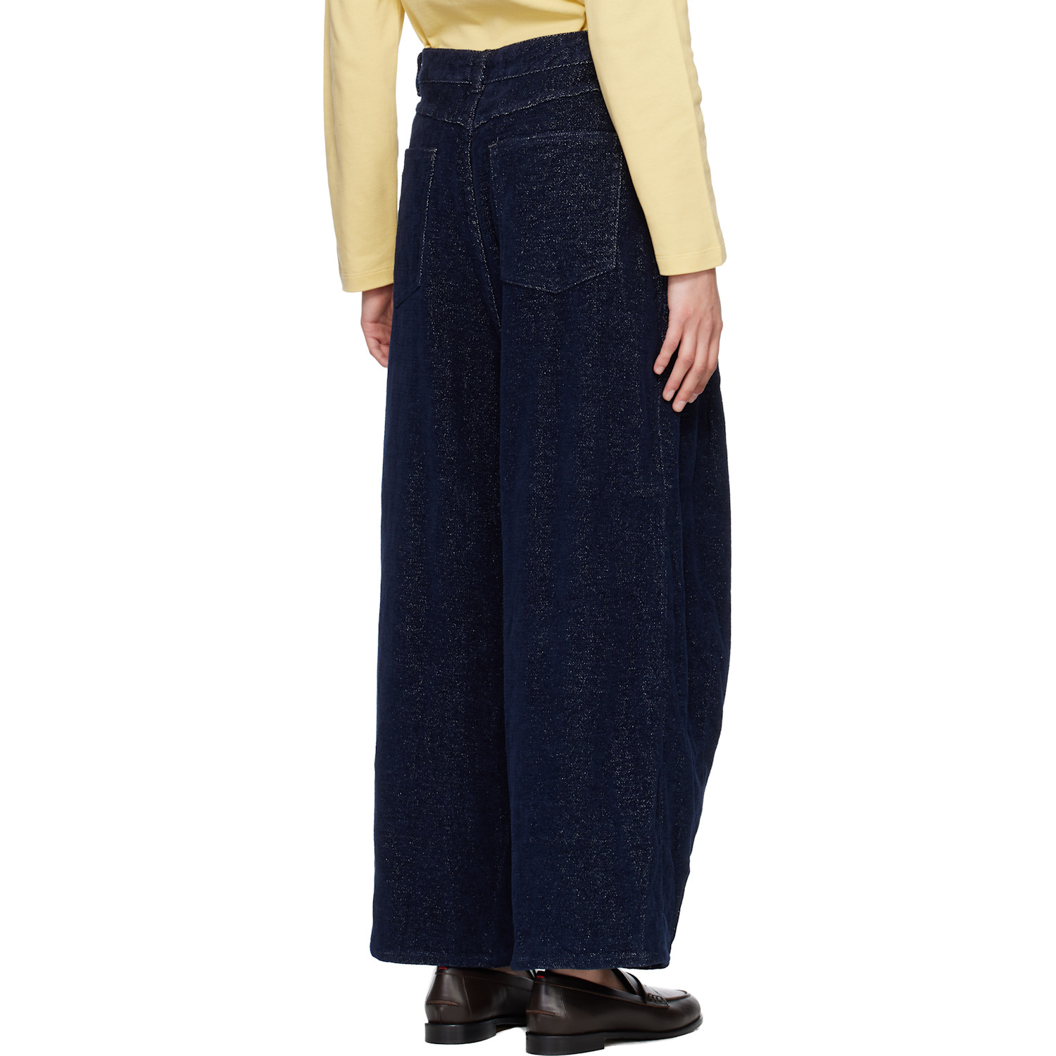  Needles Navy H.d. Trousers 