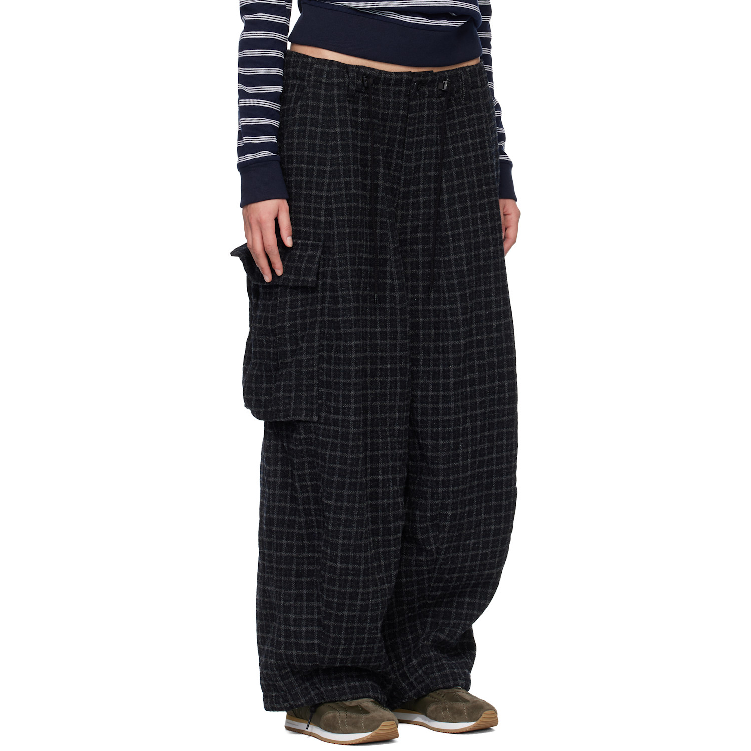  Needles Black H.d. Bdu Cargo Pants 