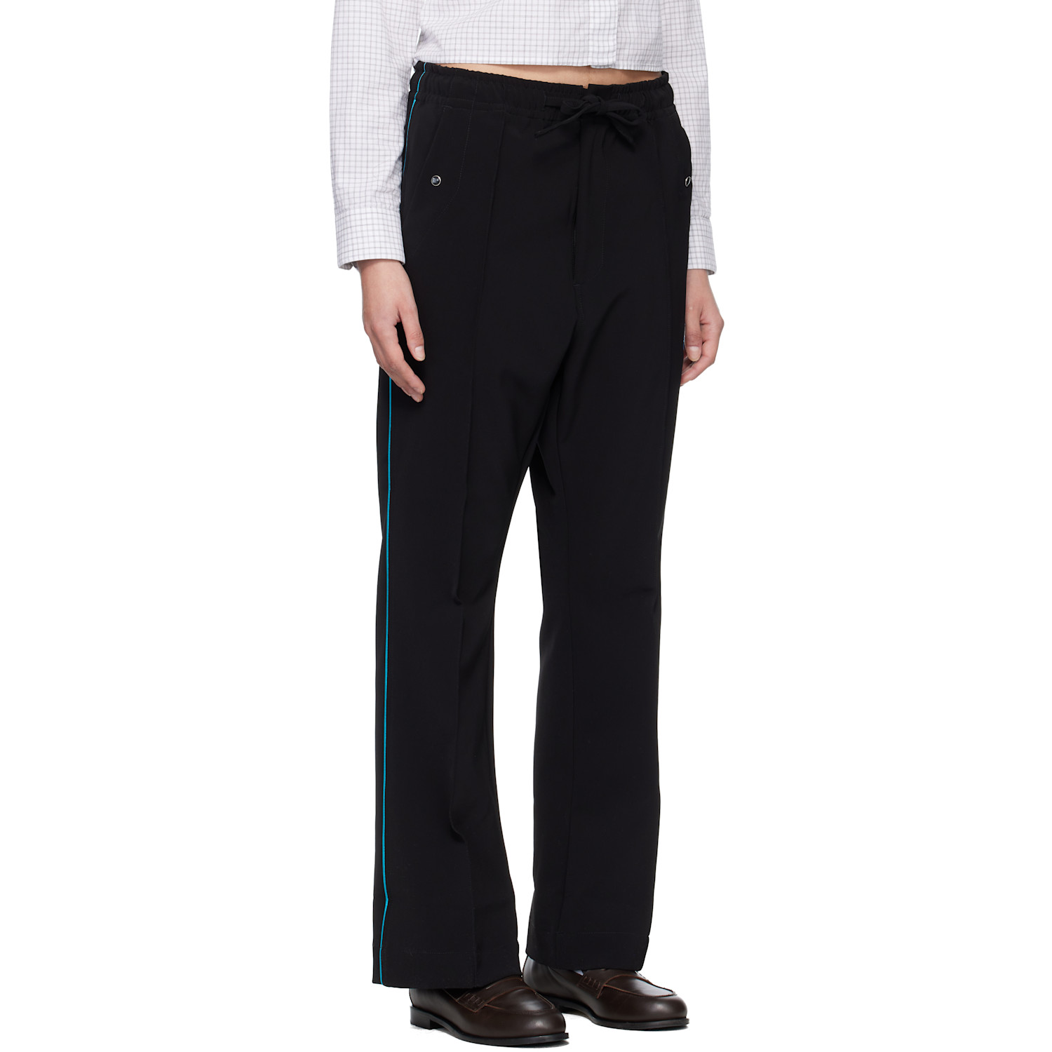  Needles Black Piping Cowboy Lounge Pants 