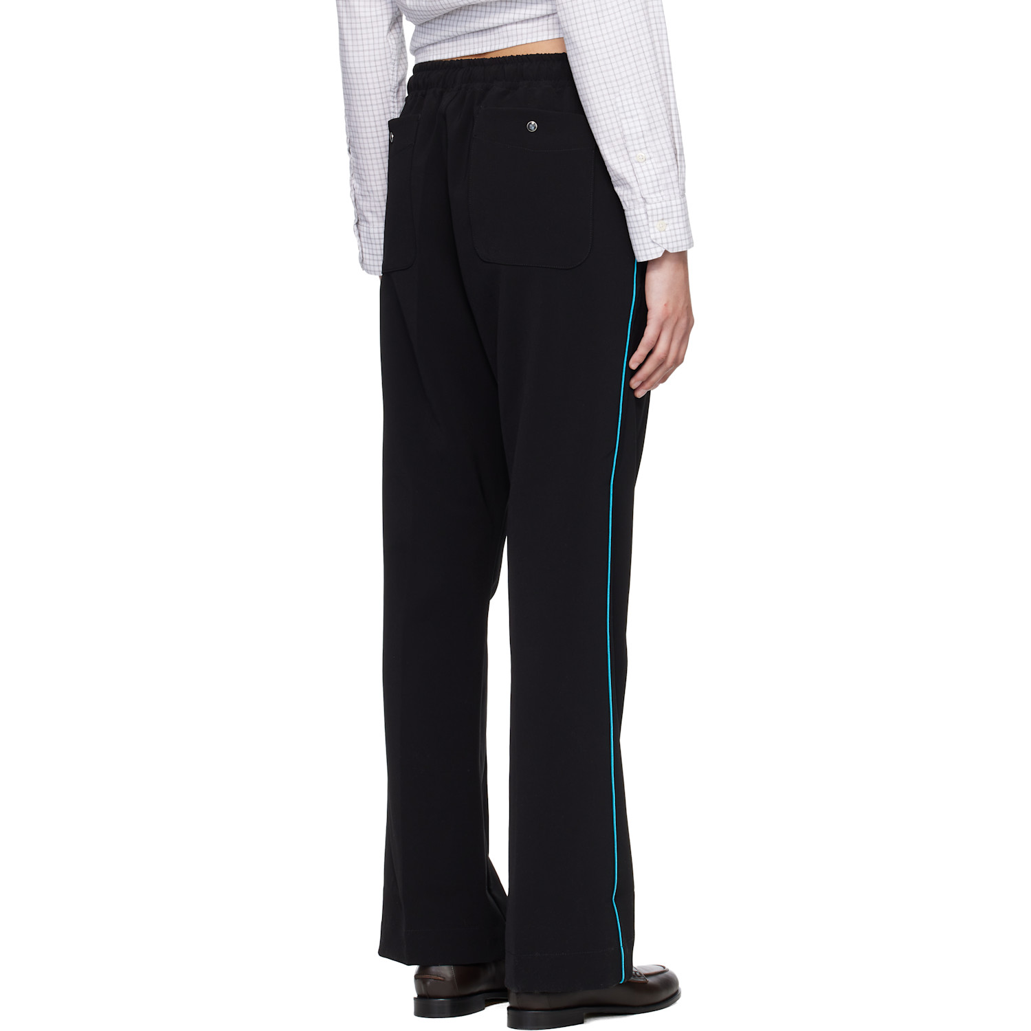  Needles Black Piping Cowboy Lounge Pants 