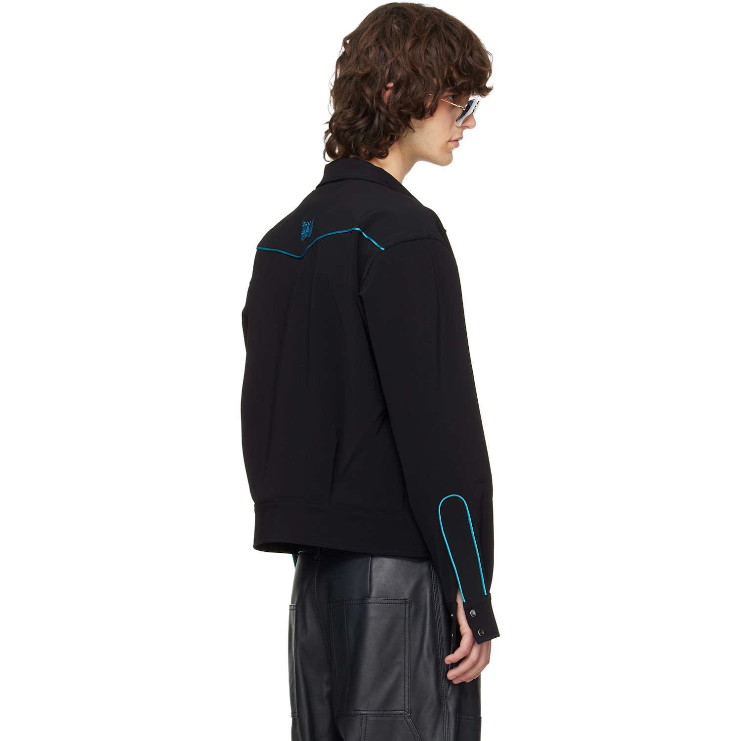  Needles Black Piping Cowboy Jacket 