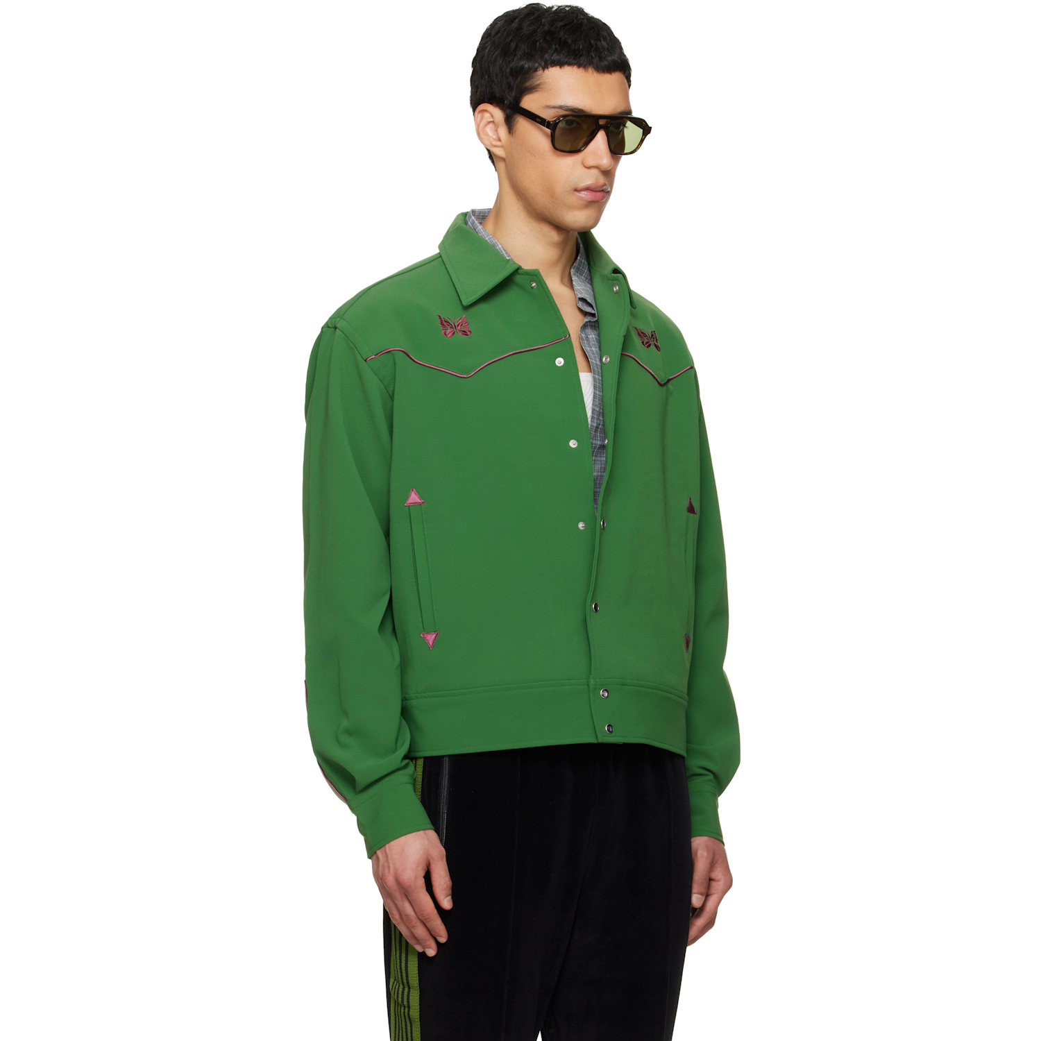  Needles Green Piping Cowboy Jacket 