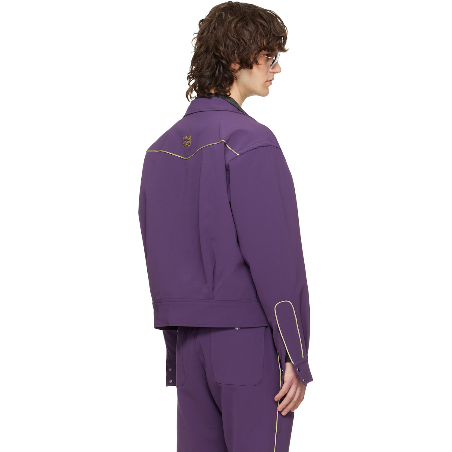  Needles Purple Piping Cowboy Jacket 