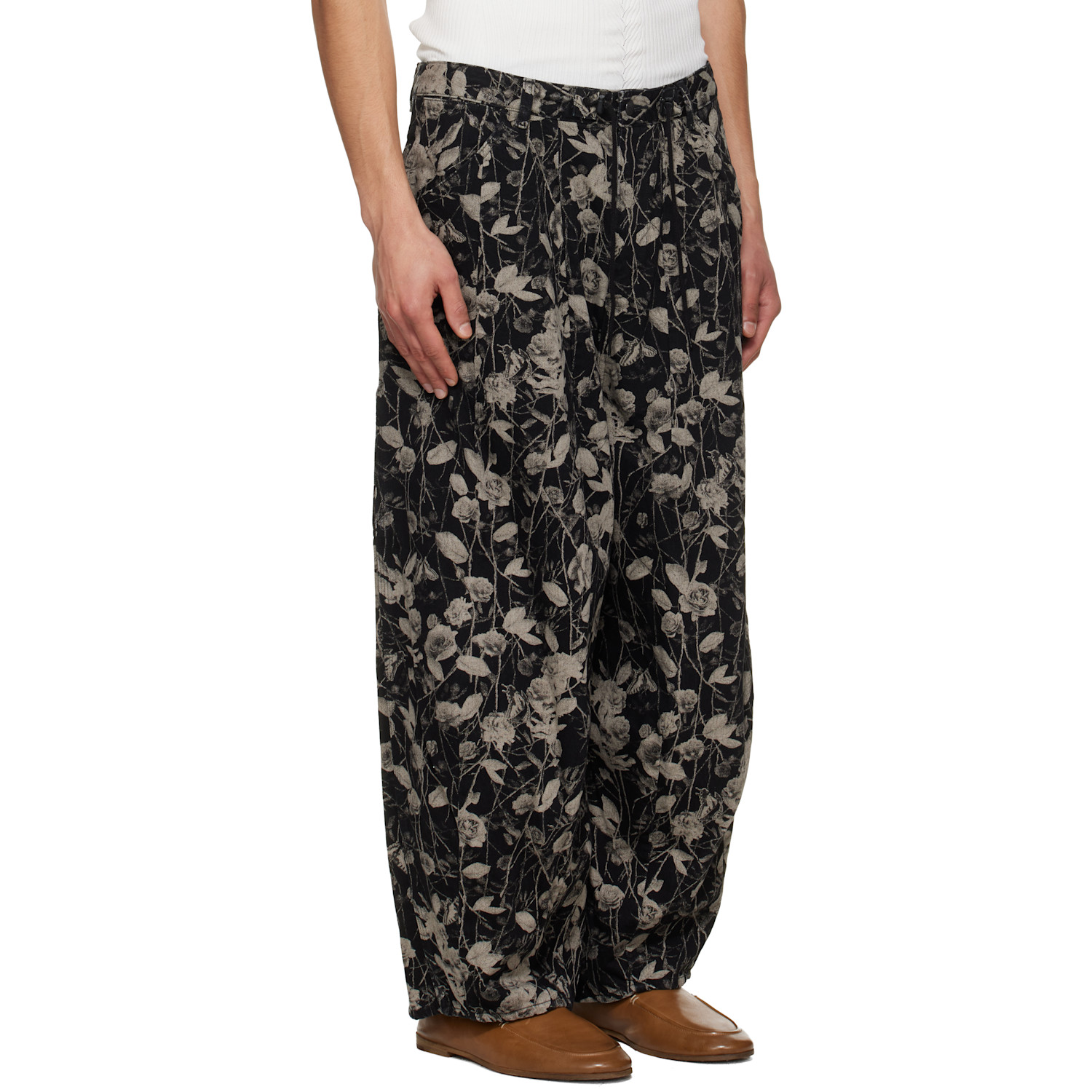  Needles Black & Gray H.d. Jeans 