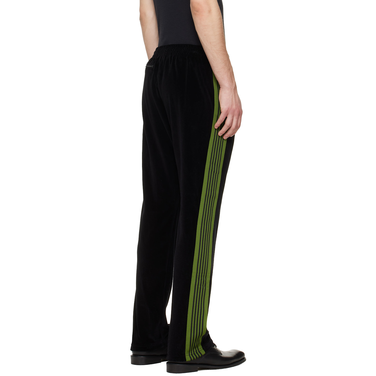  Needles Black Narrow Track Pants 