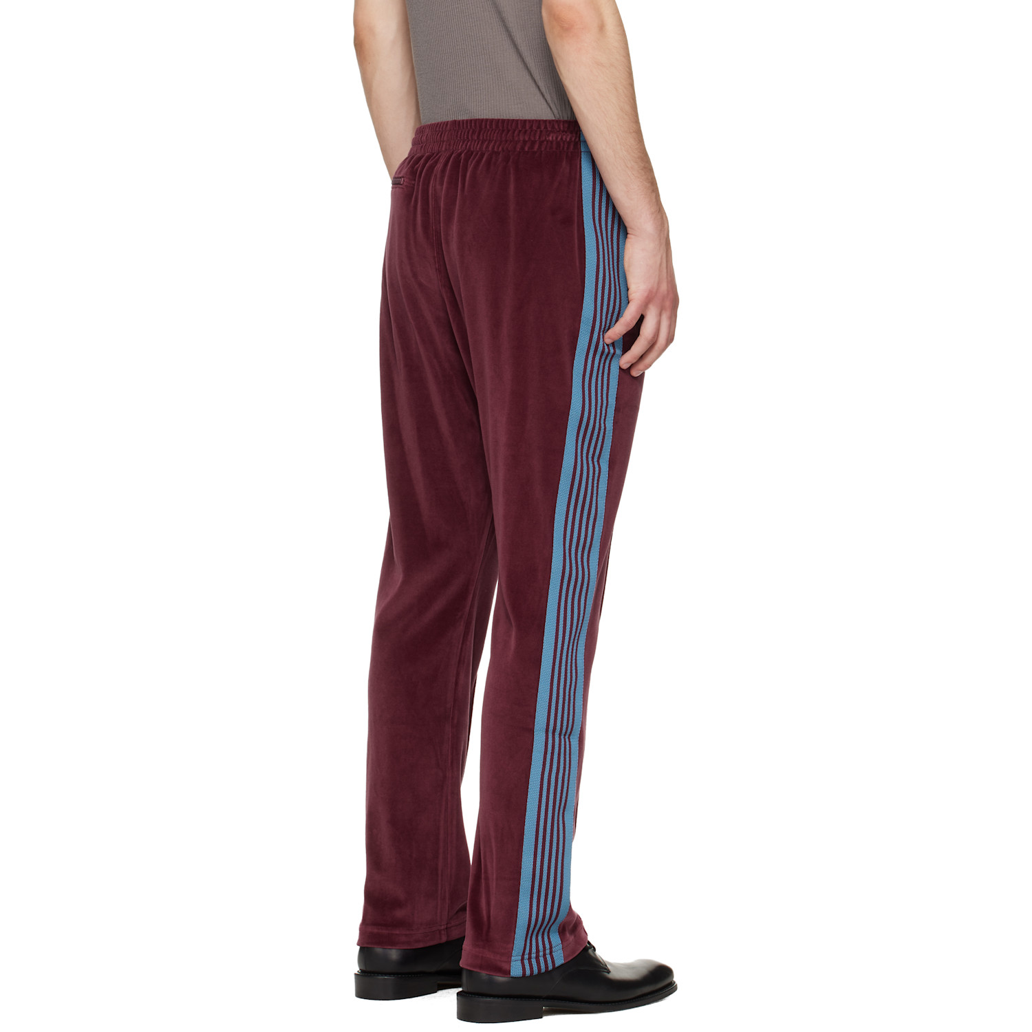  Needles Burgundy Narrow Track Pants 