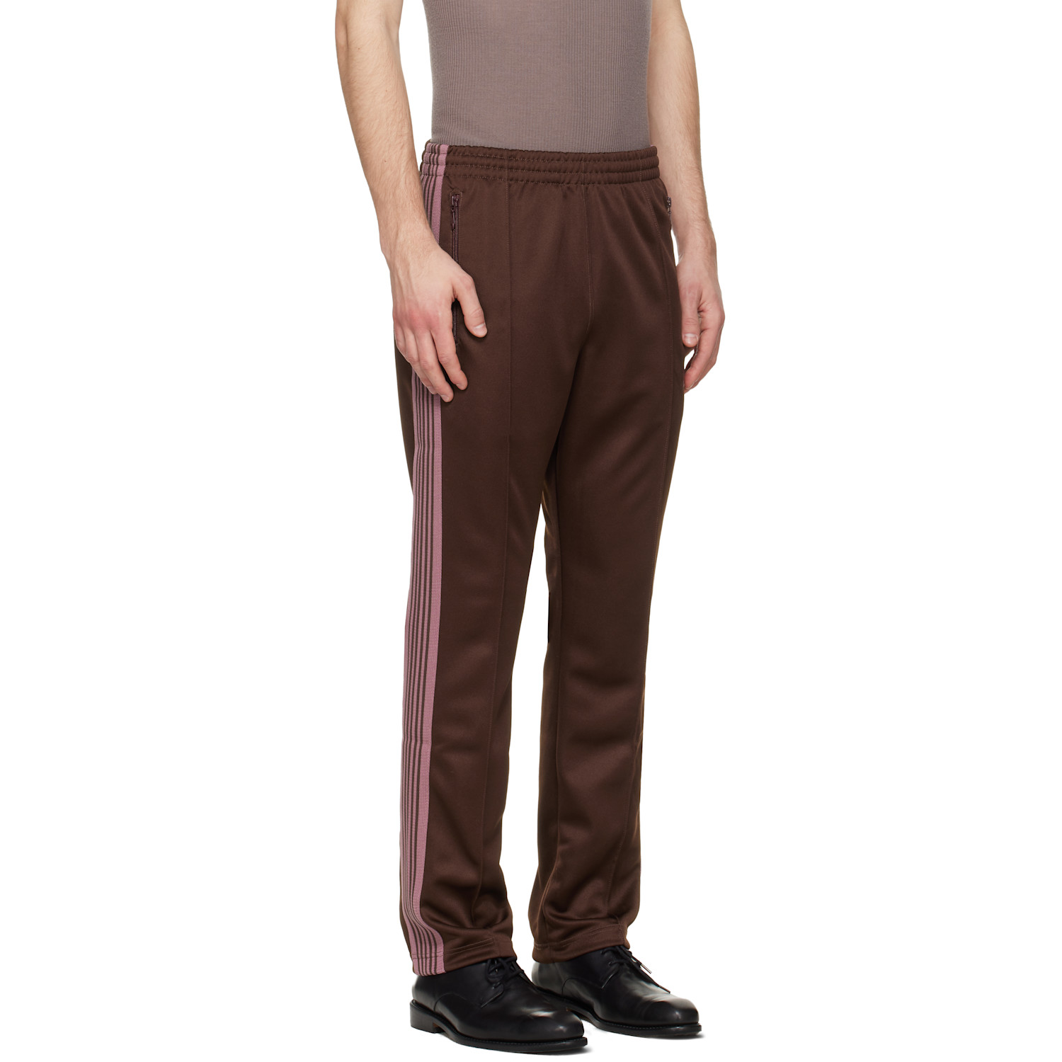 Needles Brown Narrow Track Pants 