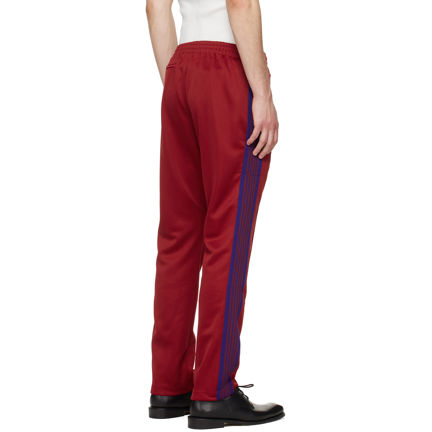  Needles Red Narrow Track Pants 