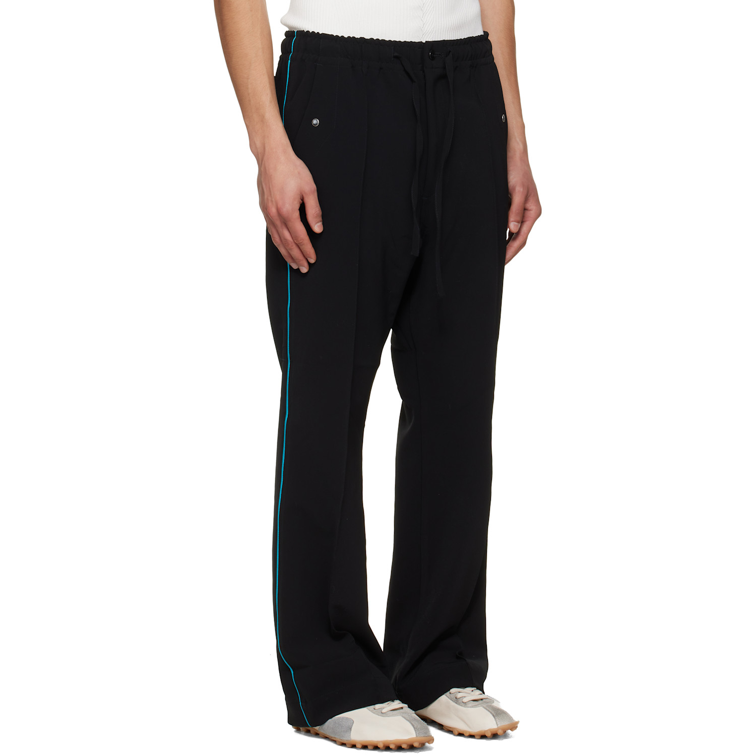  Needles Black Piping Cowboy Lounge Pants 