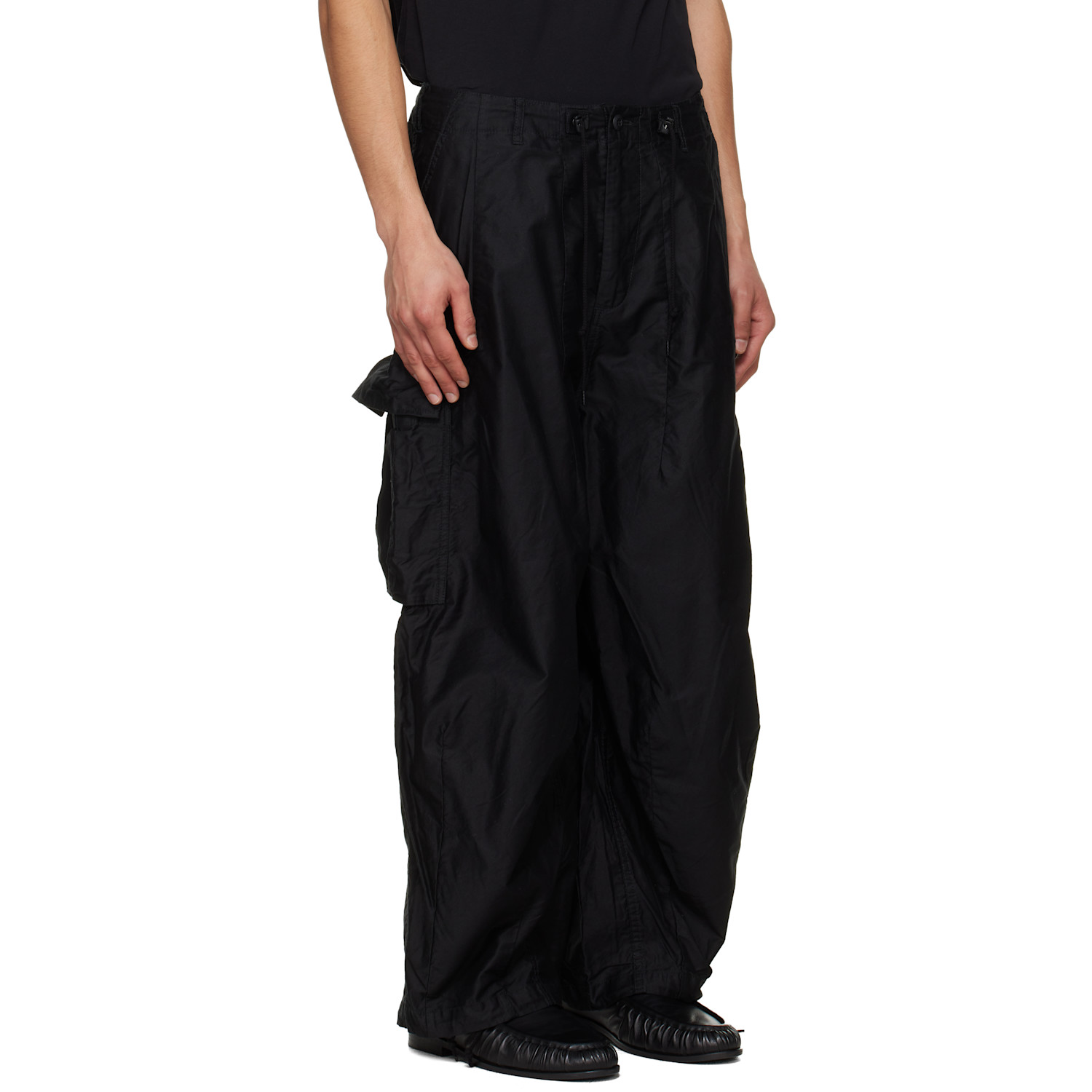  Needles Black H.d. Bdu Cargo Pants 